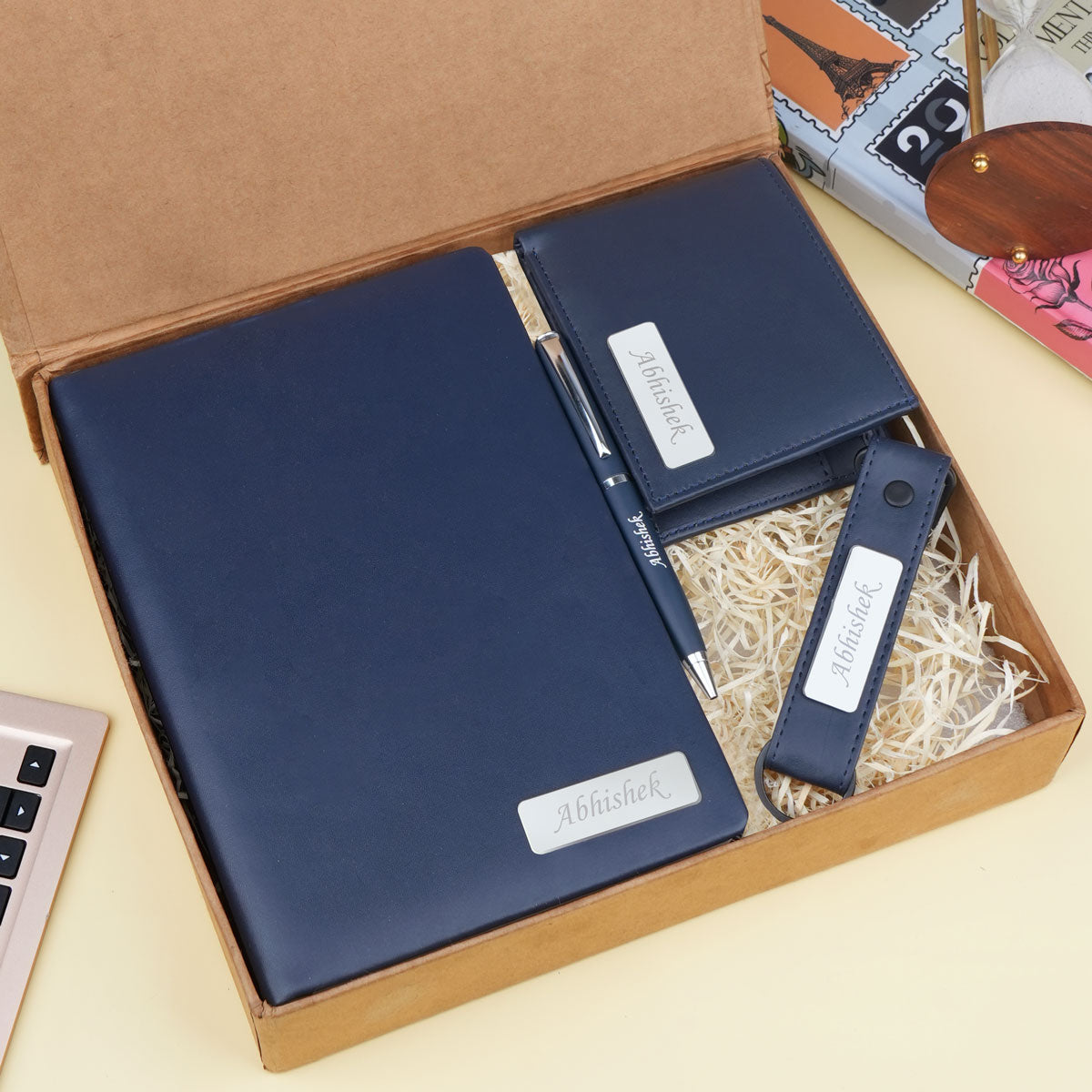 Personalized Everyday Essentials Gift Set For Him