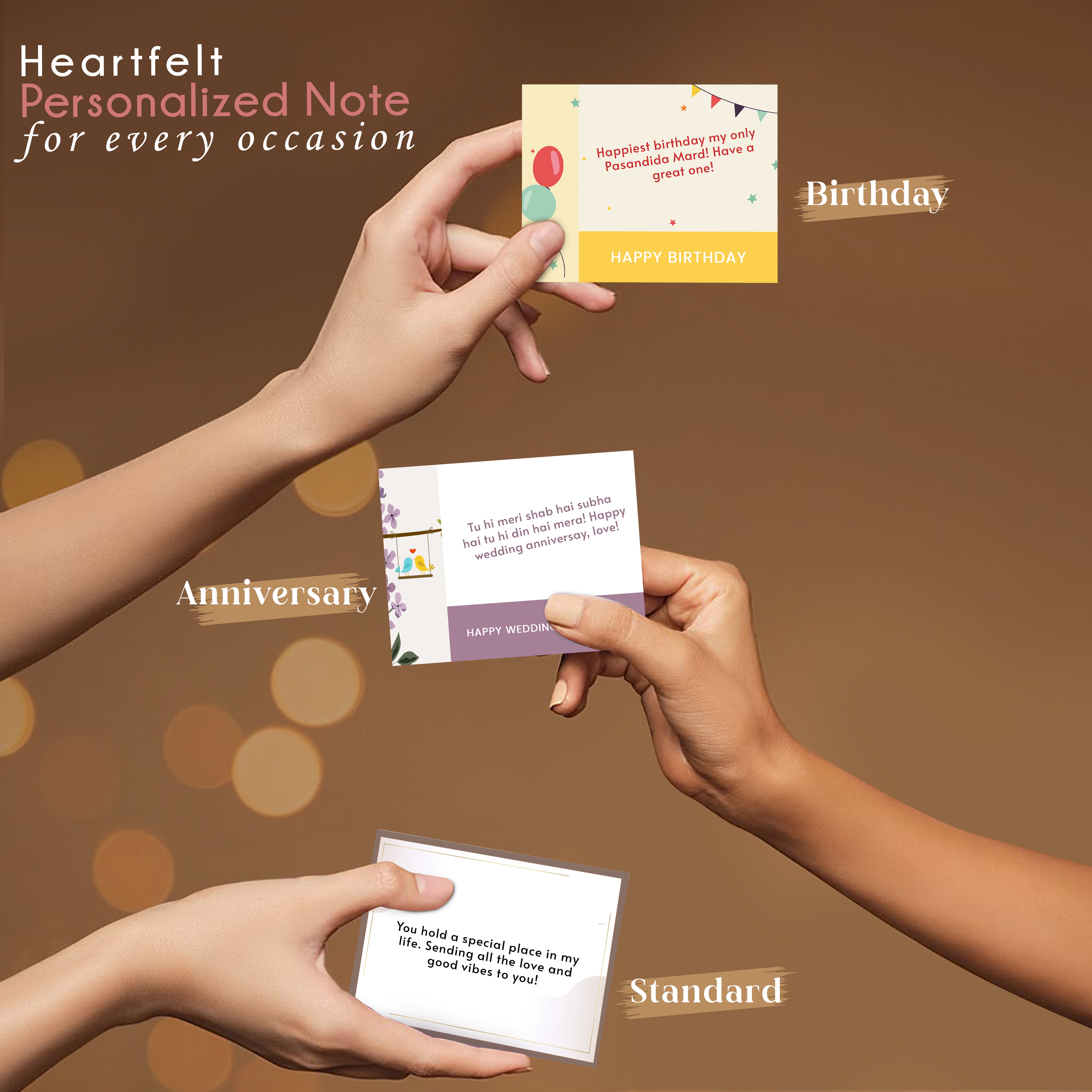 Personalized Charming Gift Hamper For Him