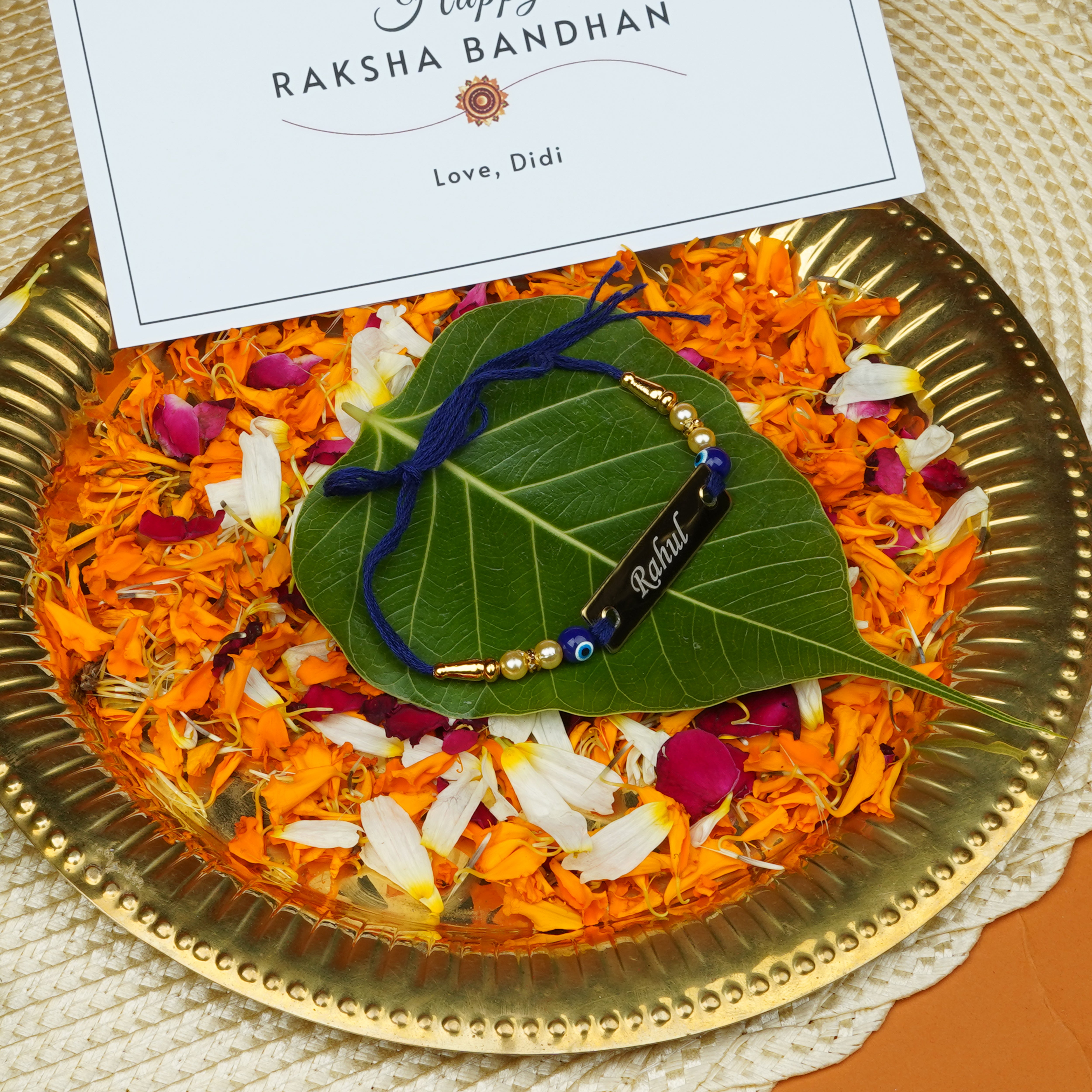 Personalized Eye-Catcher Rakhi With Name