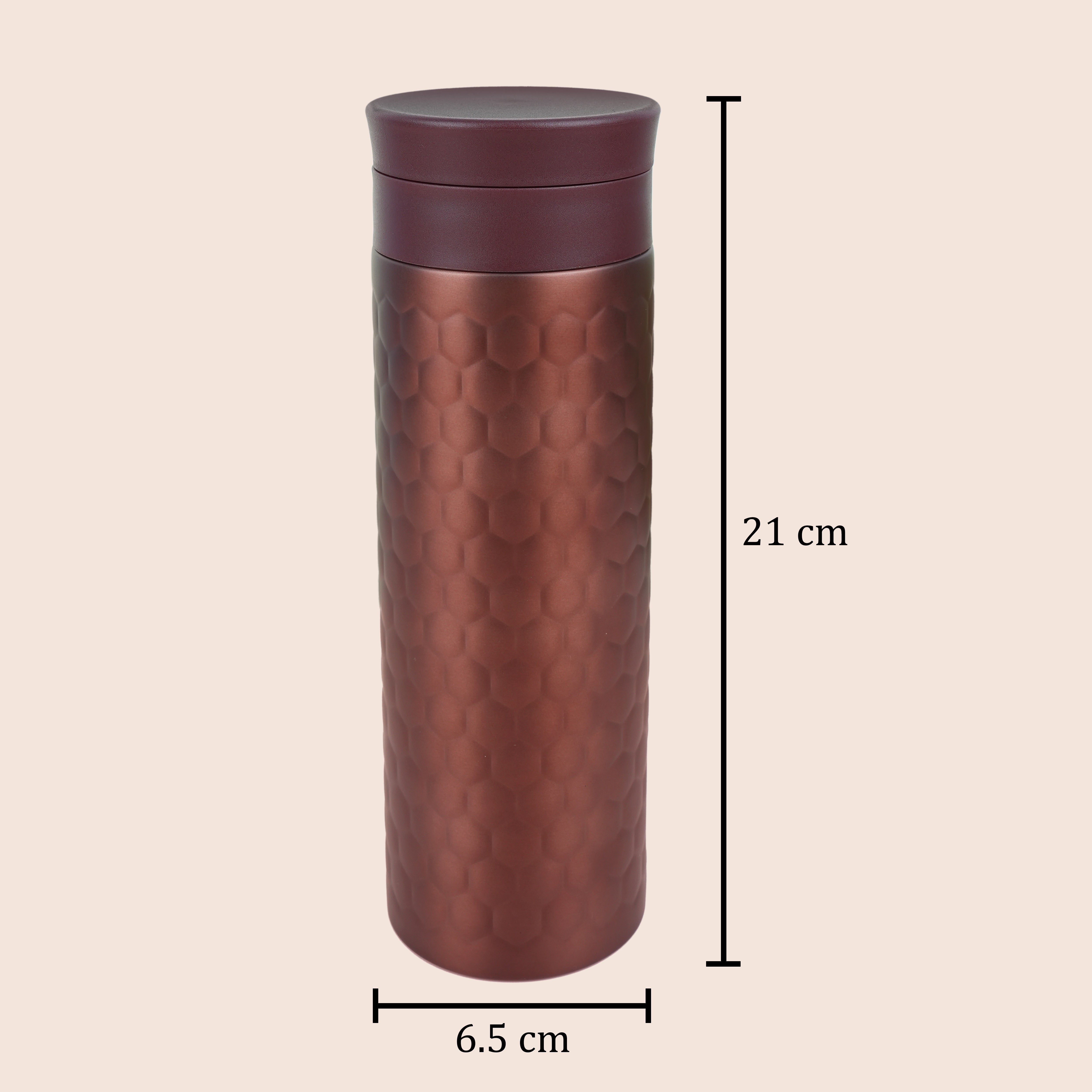 Honeycomb Stainless Steel Vacuum Insulated Infuser Flask