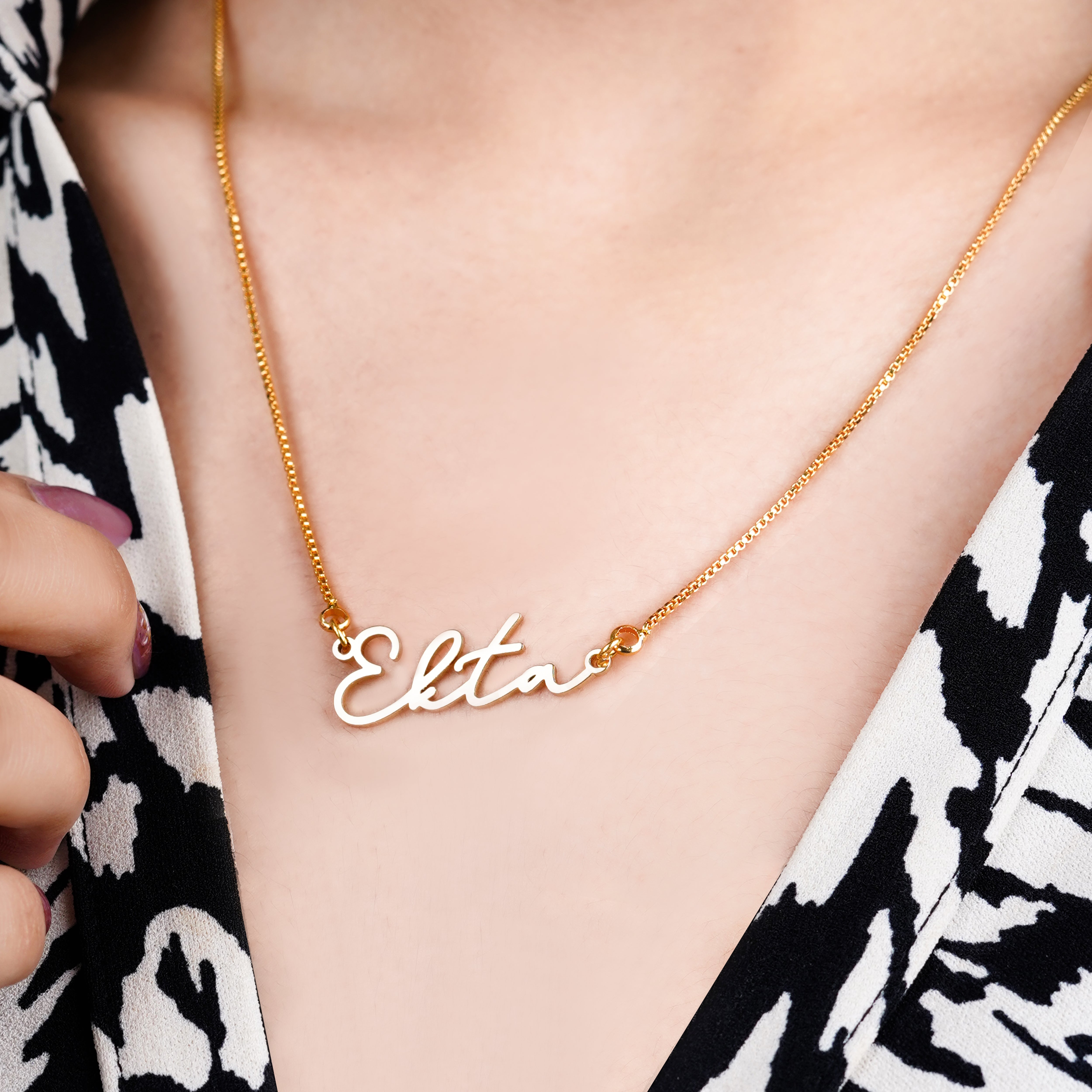 Cursive Name Necklace