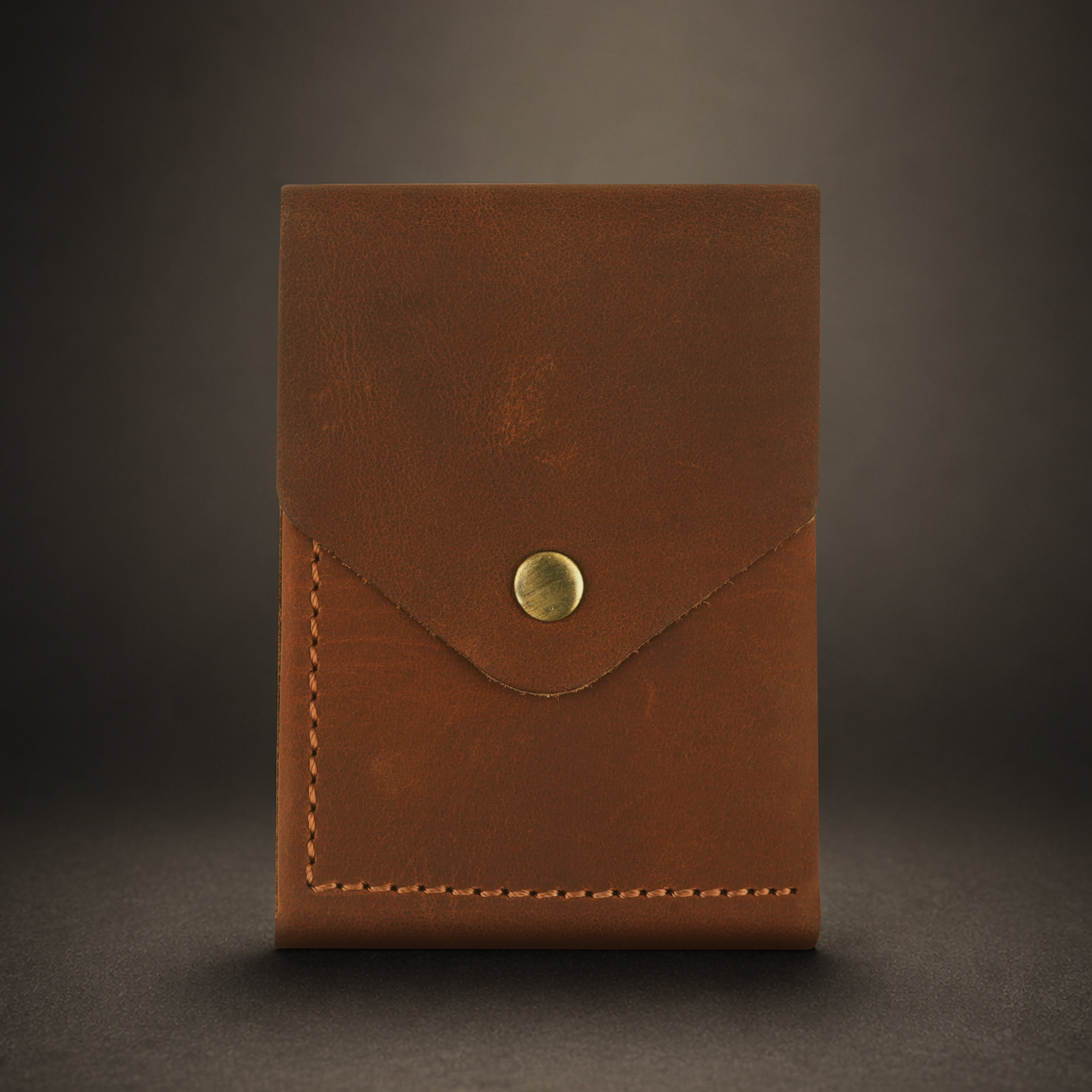 Flip 2.0 Genuine Leather Wallet - Tan