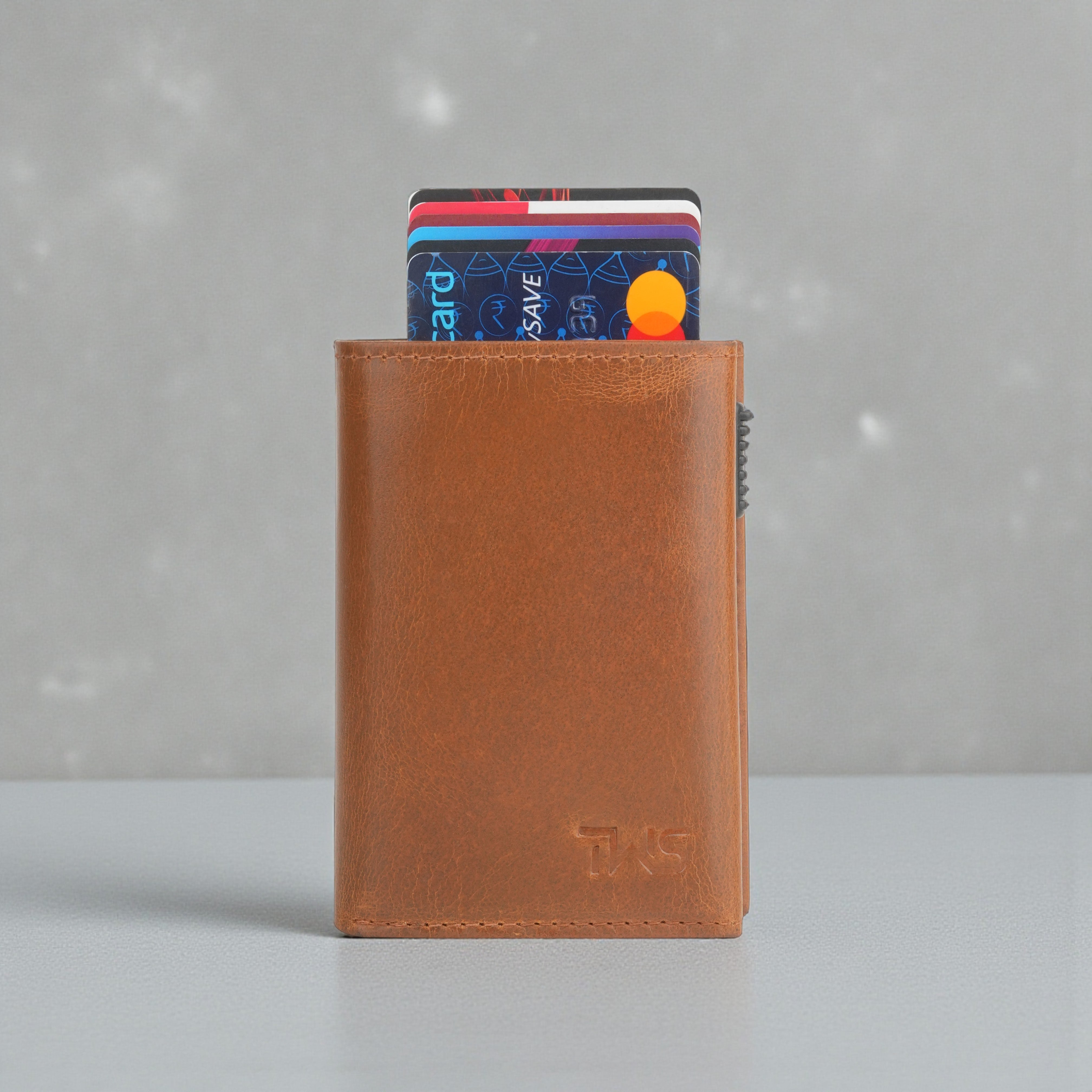 Defender 2.0 RFID Protected Cardholder Wallet - Tan