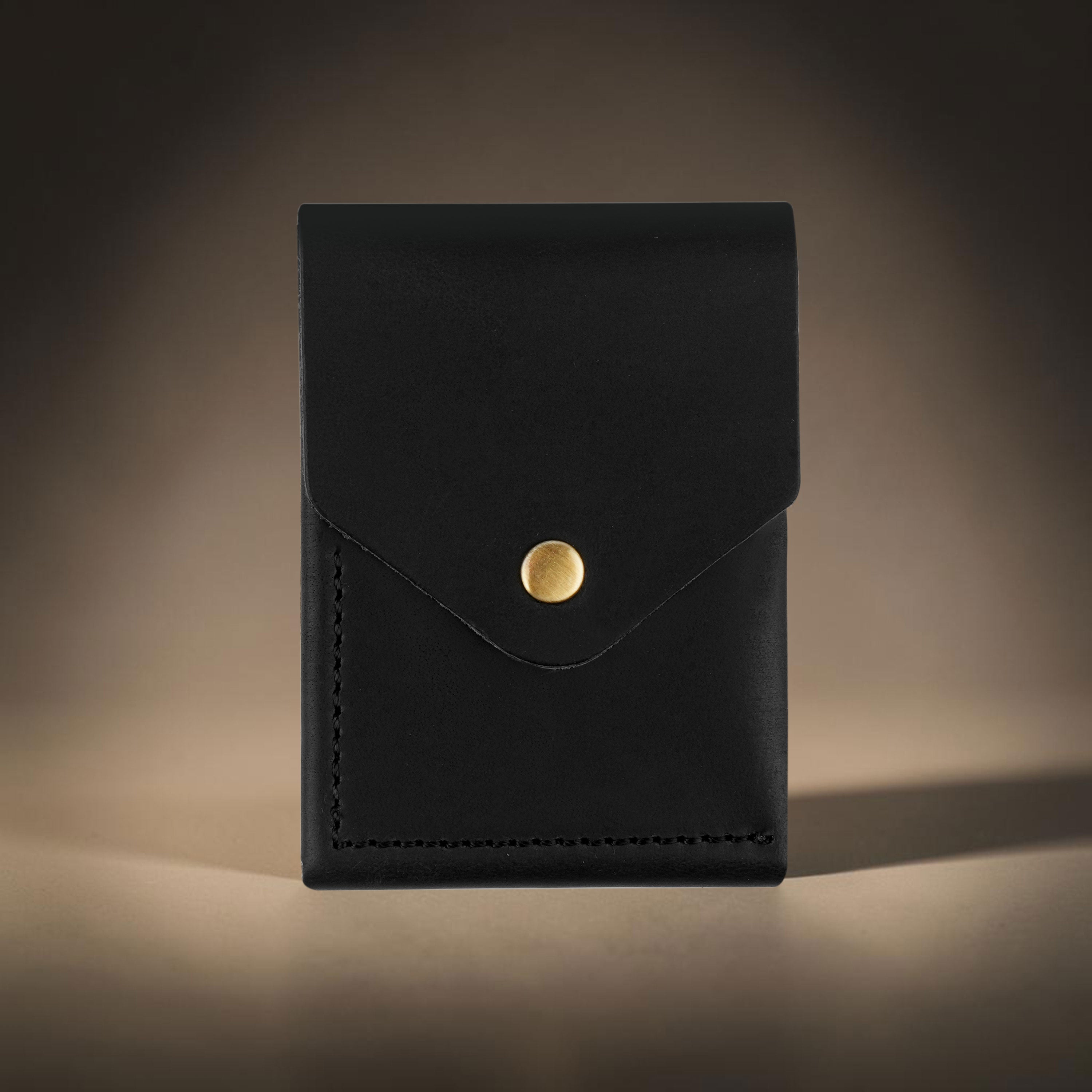 Flip 2.0 Genuine Leather Wallet - Black