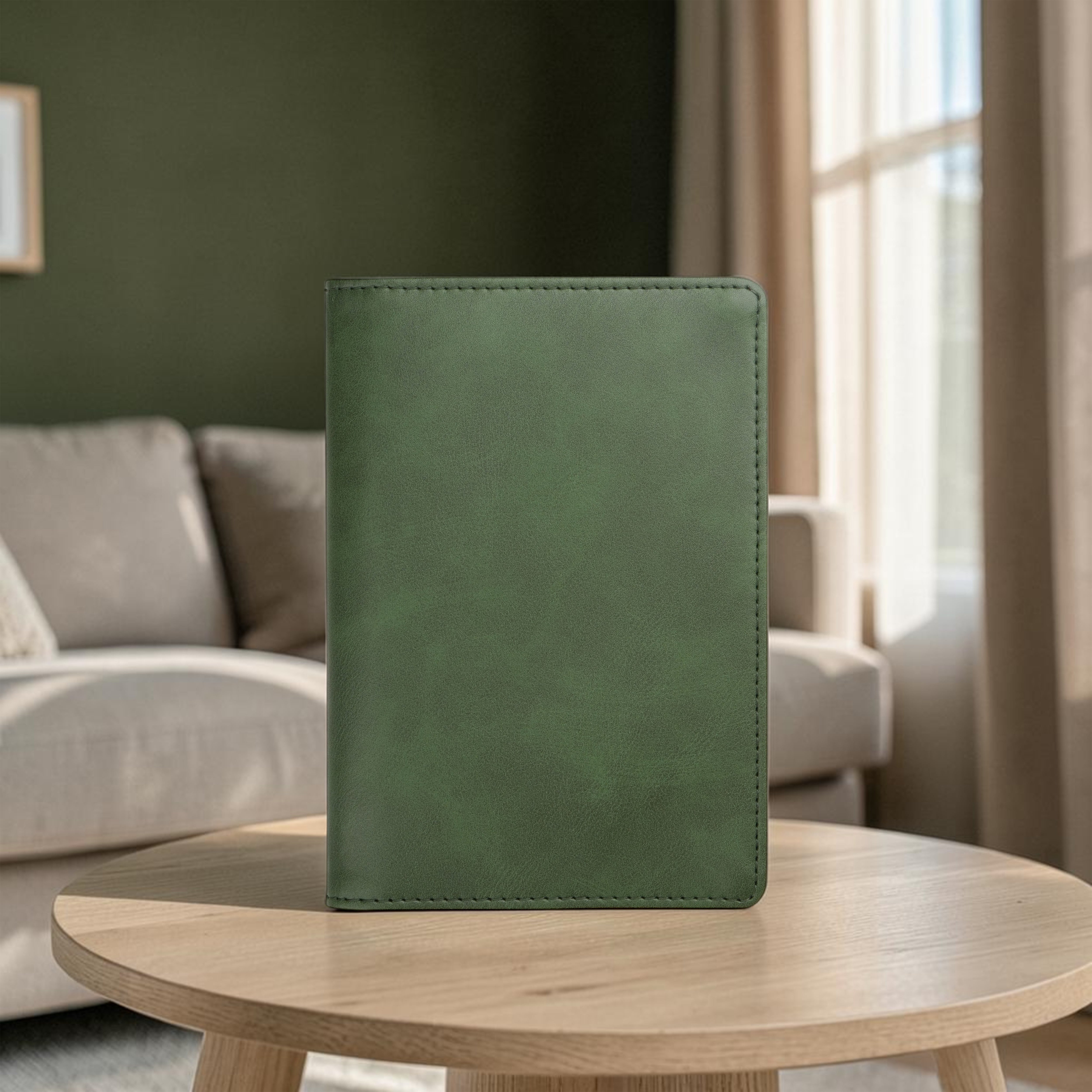 Horizon AirTag Passport Cover - Green