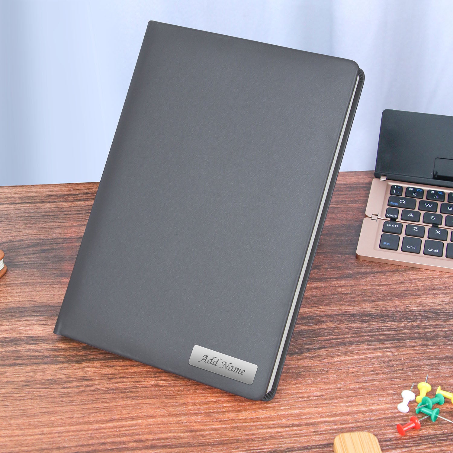 Personalized Premium Leatherette Diary With Name