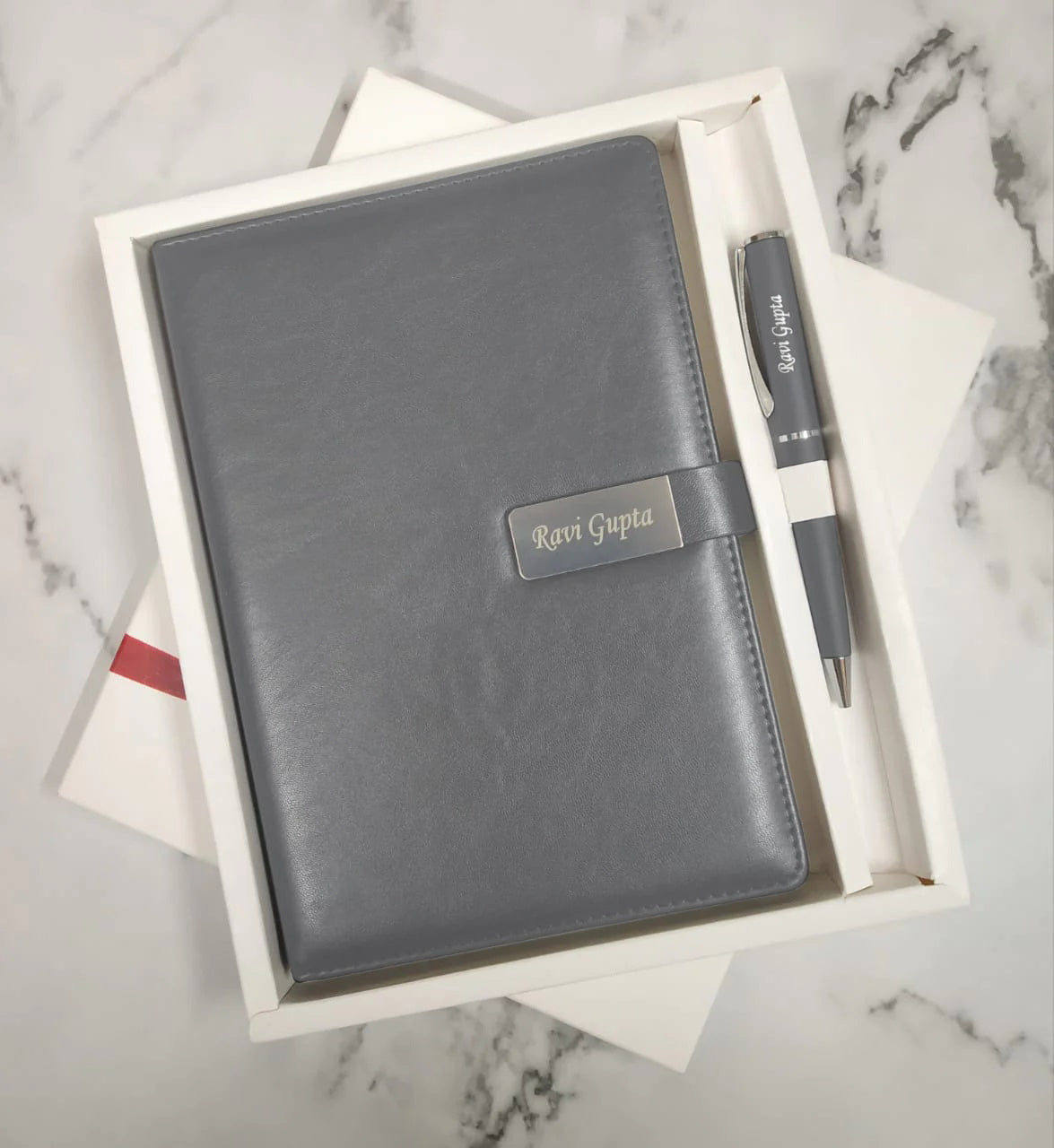 Personalized Diary & Pen Combo With Name