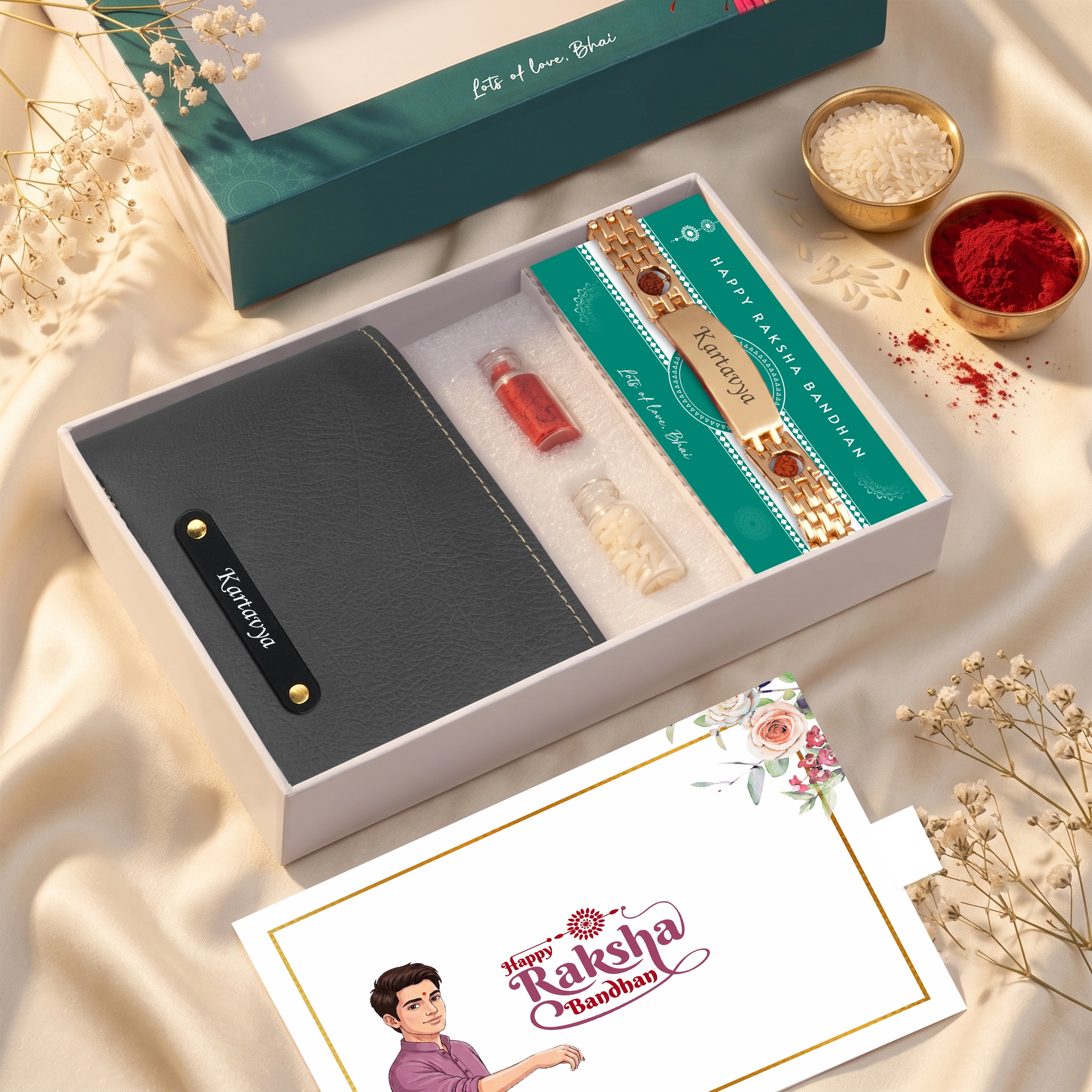 Pavitra Bandhan Personalized Rakhi Gift Hamper