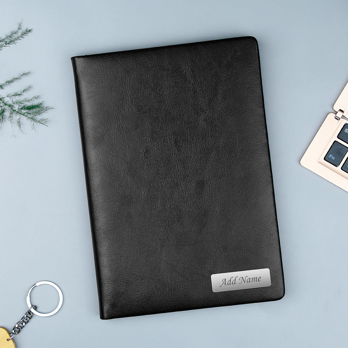 Personalized Premium Leatherette Diary With Name
