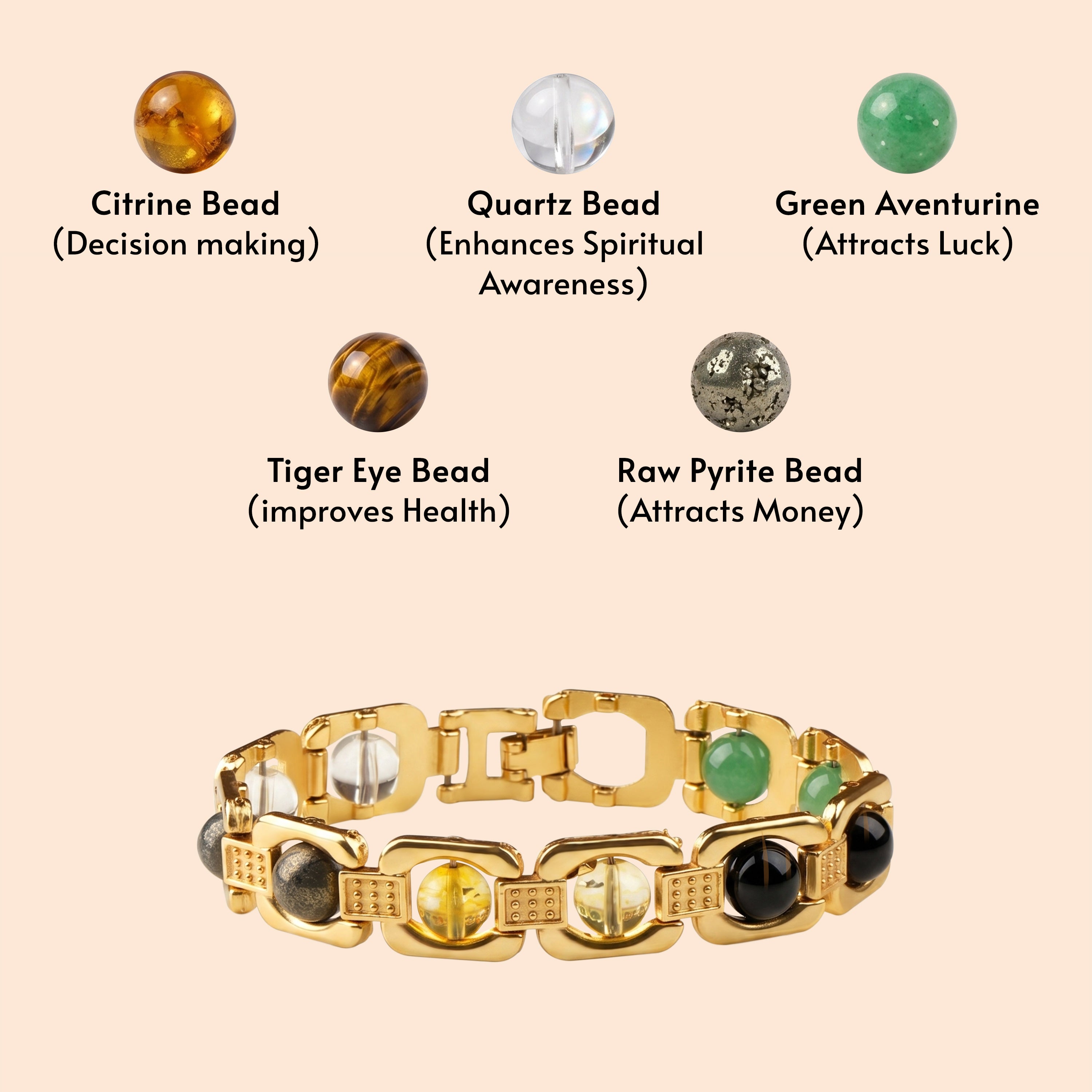 Dhan Yog Golden Bracelet Rakhi