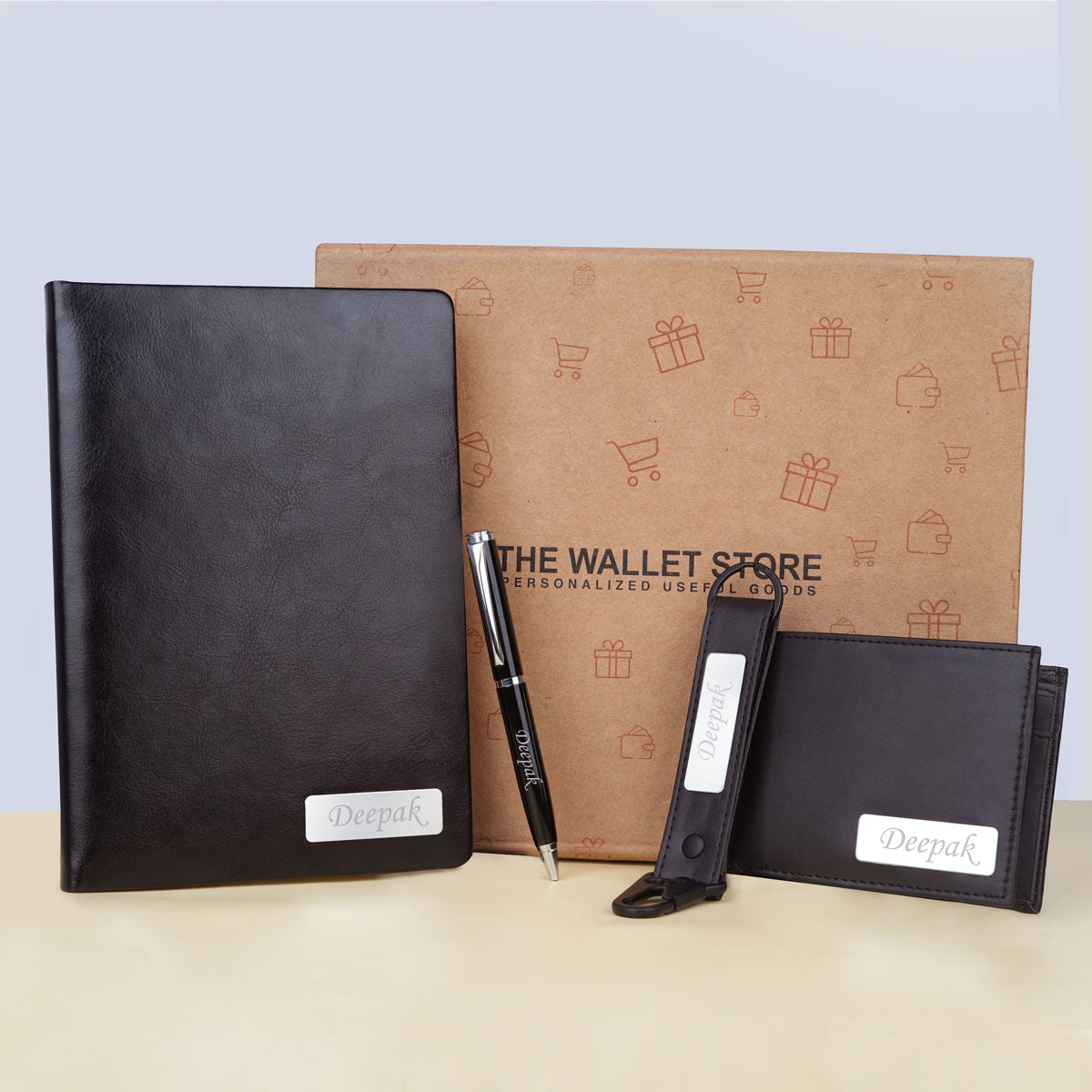 Personalized Everyday Essentials Gift Set For Him