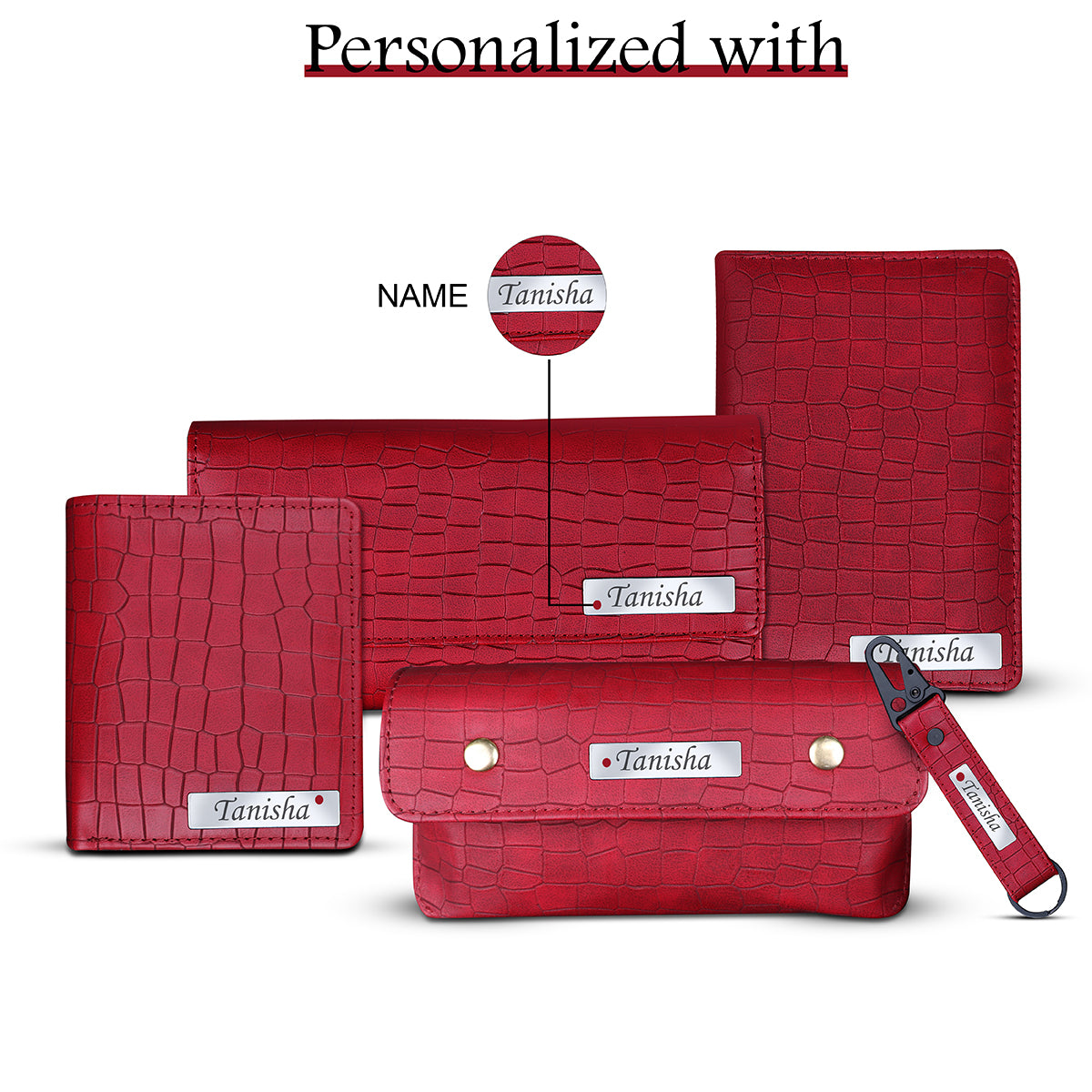 Personalized 5 In 1 Gift Set For Women