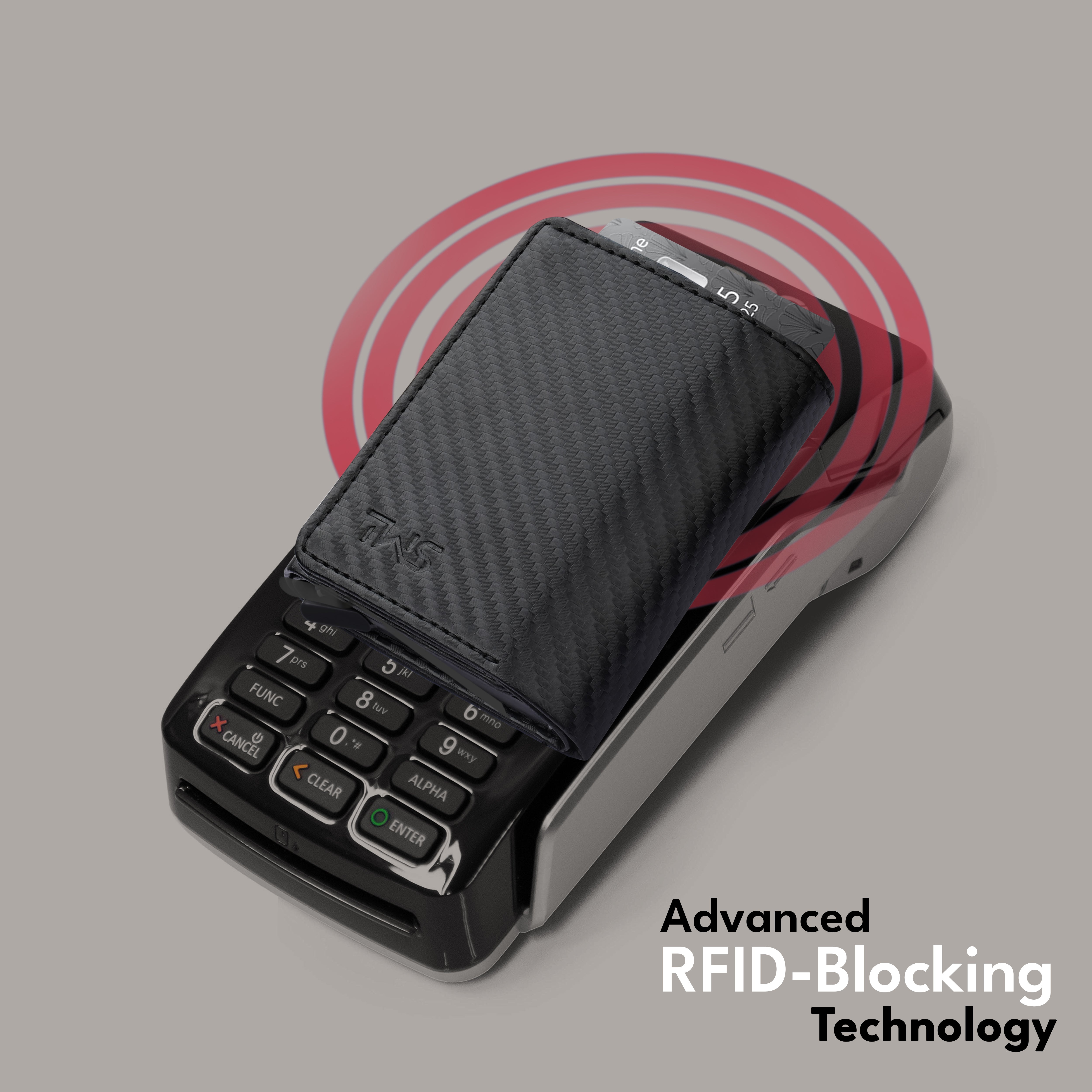 Maverick RFID Protected Wallet Cardholder - Carbon Fibre Edition