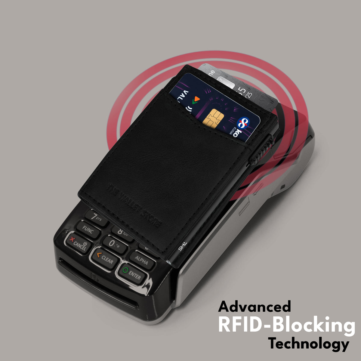 Aero Vault 2.0 RFID Protected Pop-Up Cardholder - Black