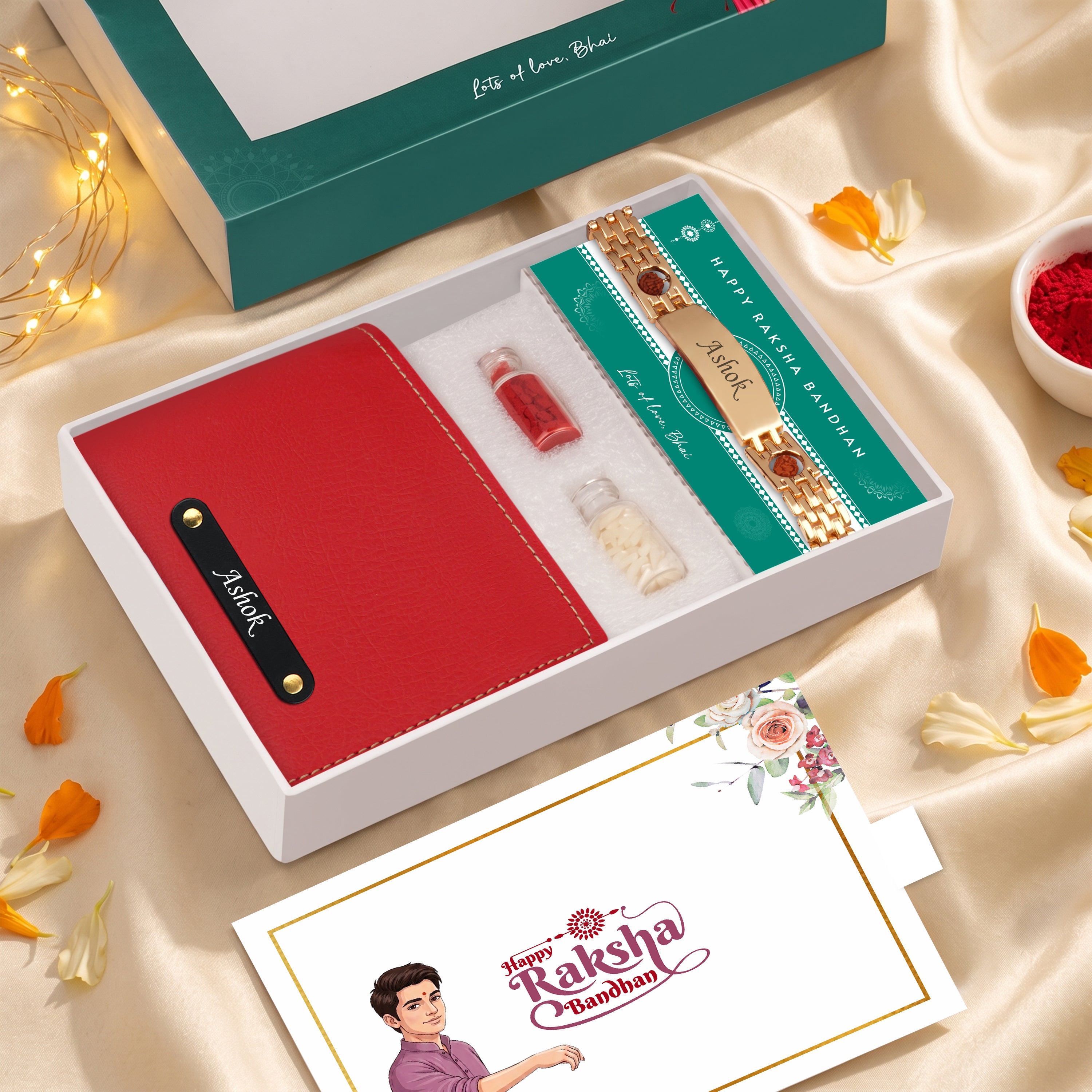 Pavitra Bandhan Personalized Rakhi Gift Hamper