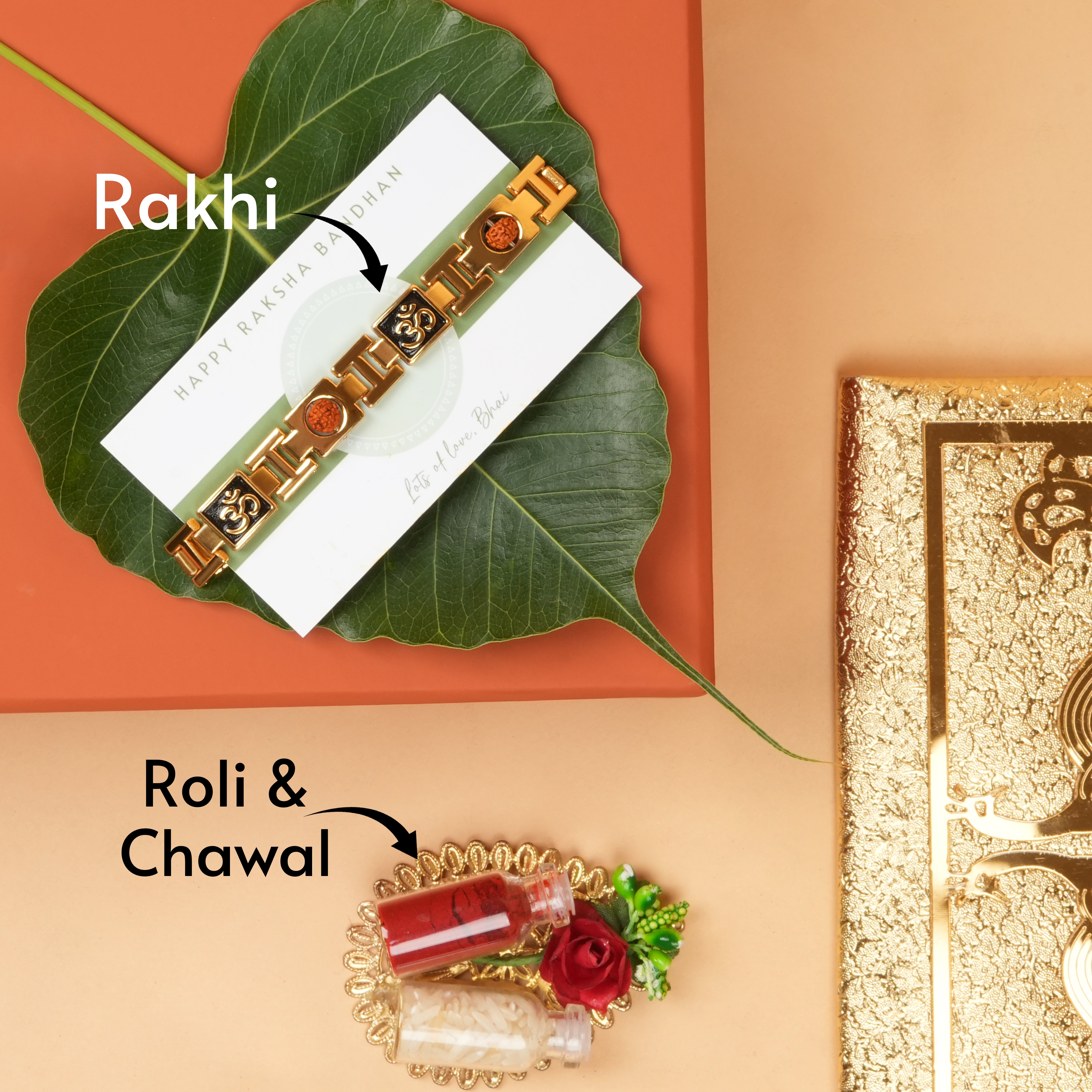 Om Rudra Shakti Bracelet Rakhi