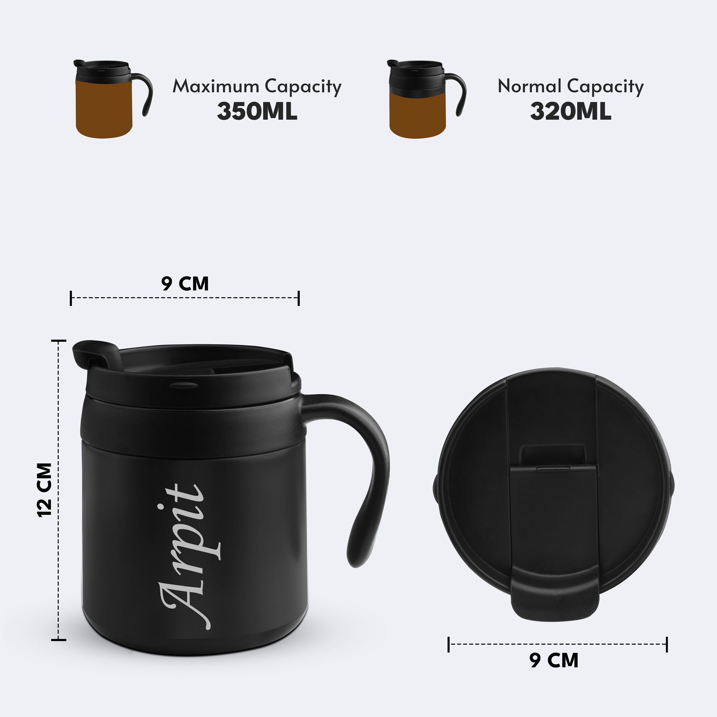Jet Set Vacuum Insulated Thermal Mug