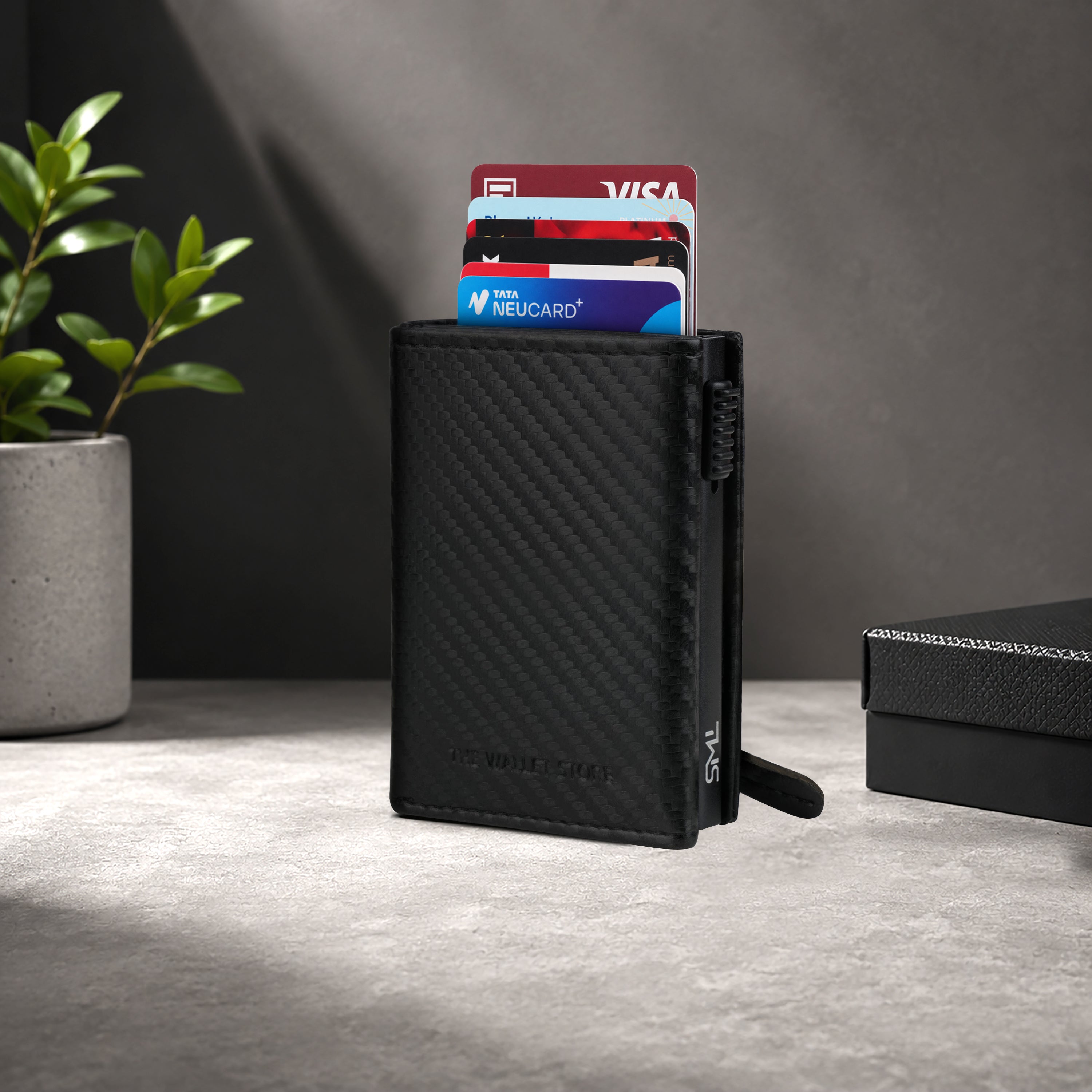 Defender RFID Protected Wallet Cardholder - Carbon Fibre Edition