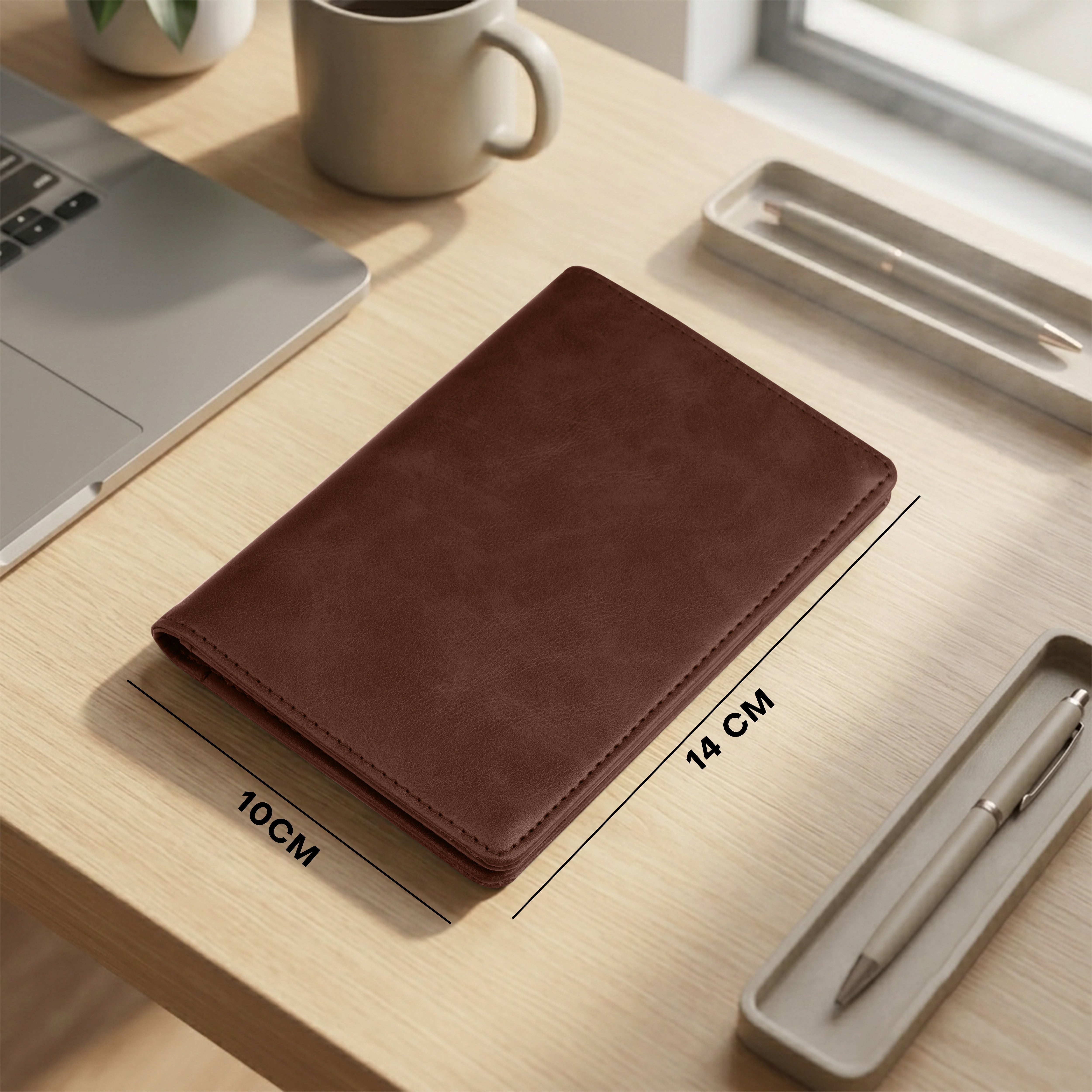 Horizon Travel Passport Holder - Brown