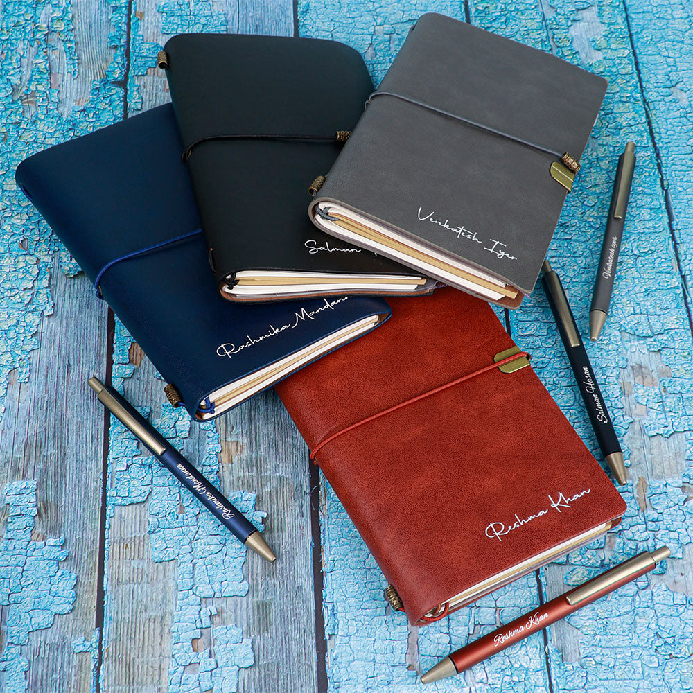 Personalized Leatherette Multi-Purpose Folder