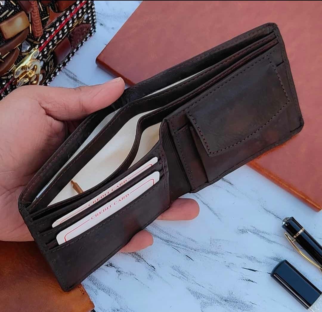 Personalized Turbo Leather Wallet With Name & Charm