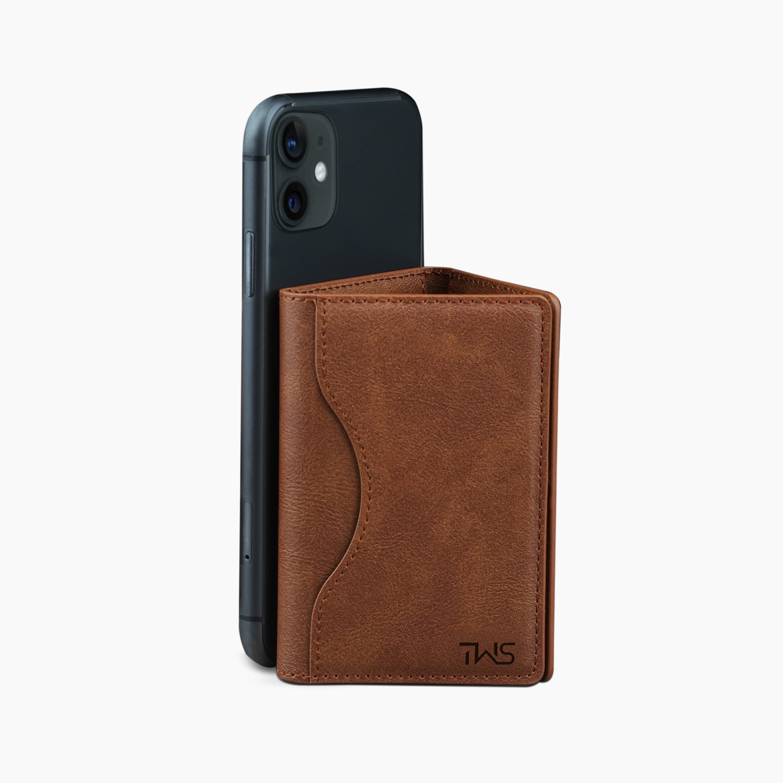 UrbanMag Secure MagSafe Tri-Fold Cardholder - Tan