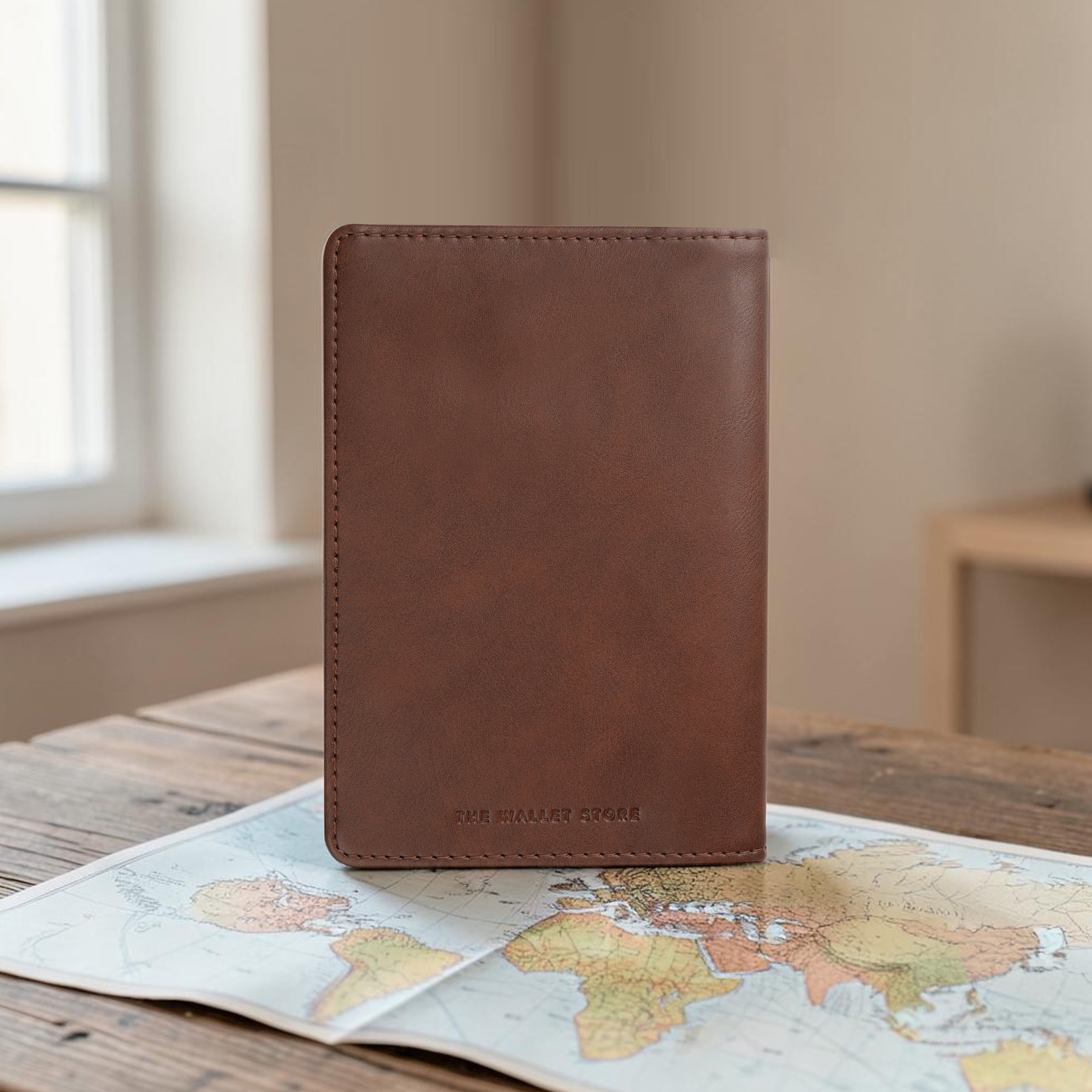 Horizon Travel Passport Holder - Brown