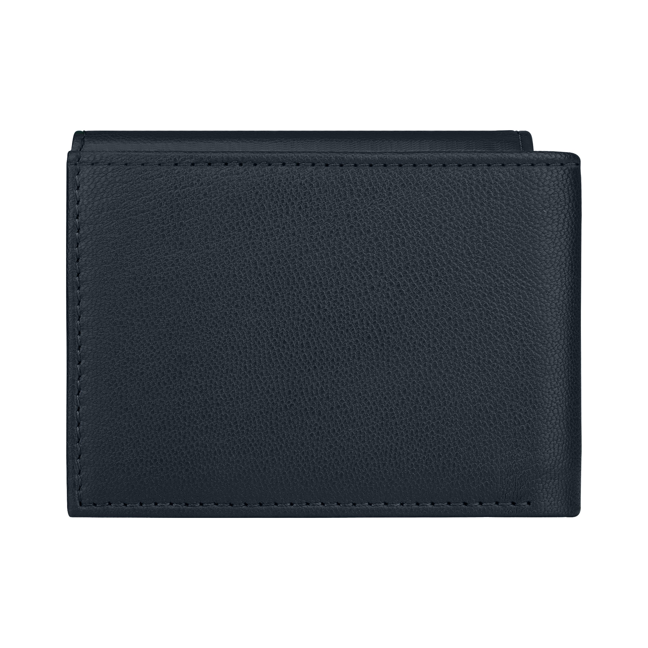 Fold Craft Genuine Leather Wallet For Men - Blue