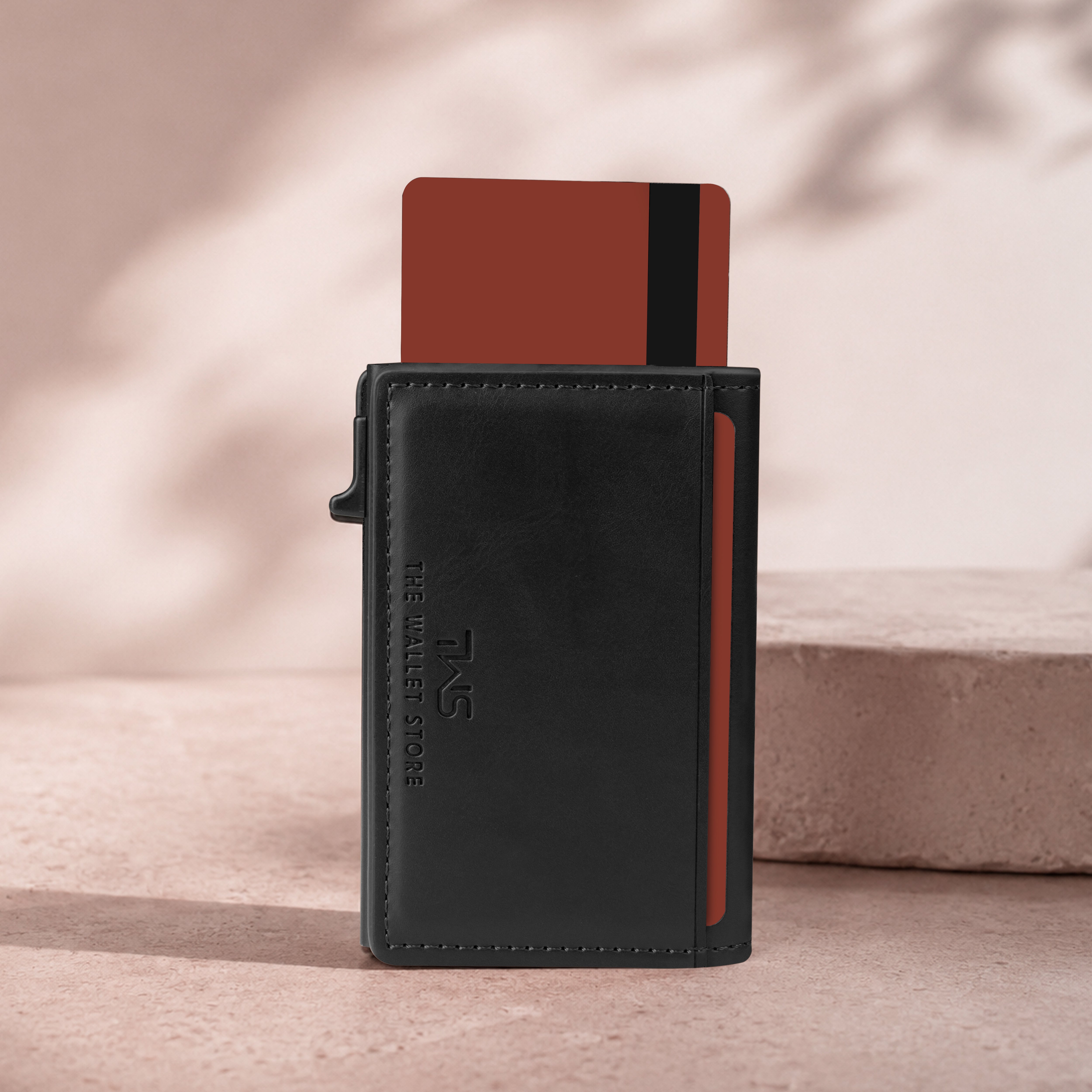 Aero Vault RFID Protected Pop-Up Cardholder - Black