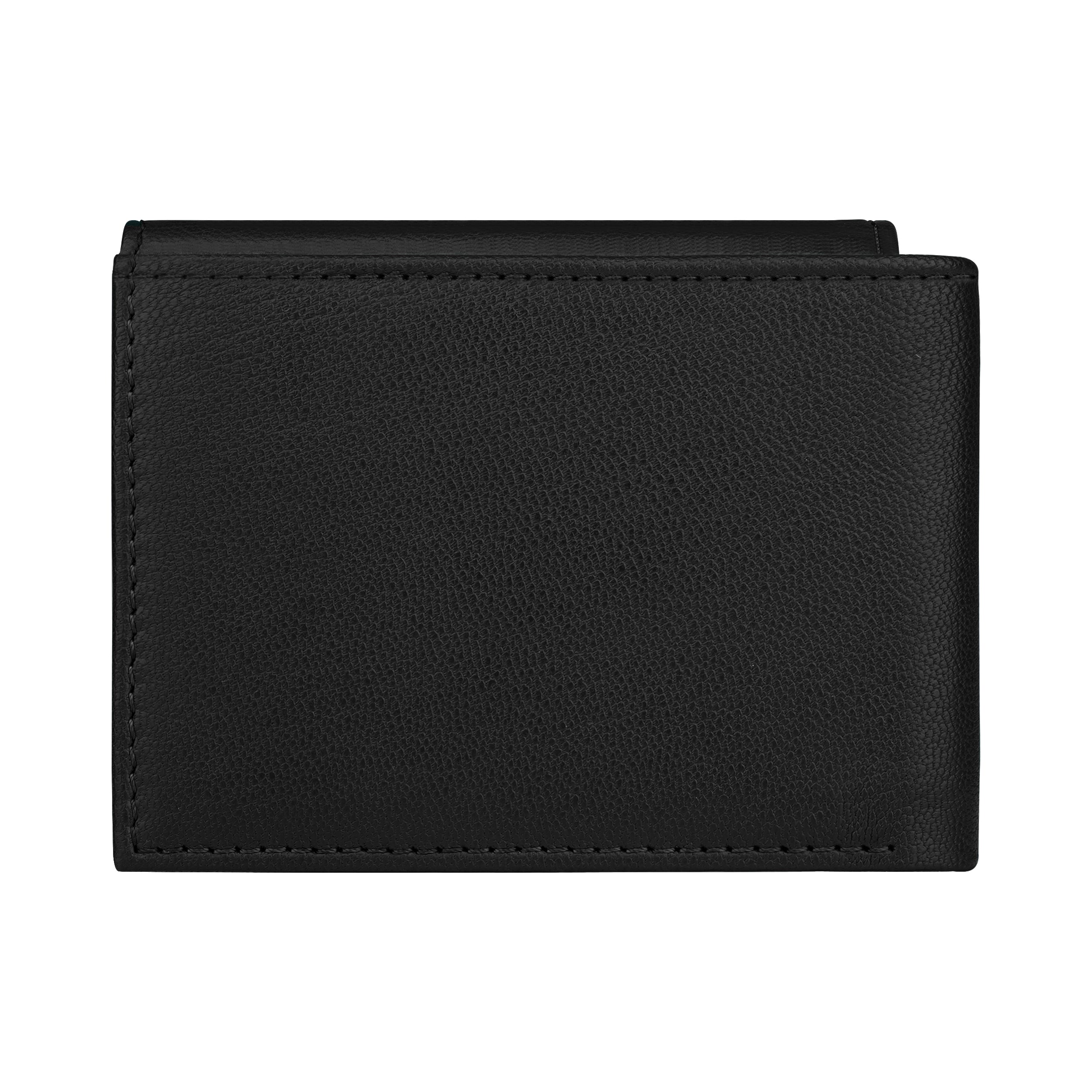 Fold Craft Genuine Leather Wallet For Men - Black