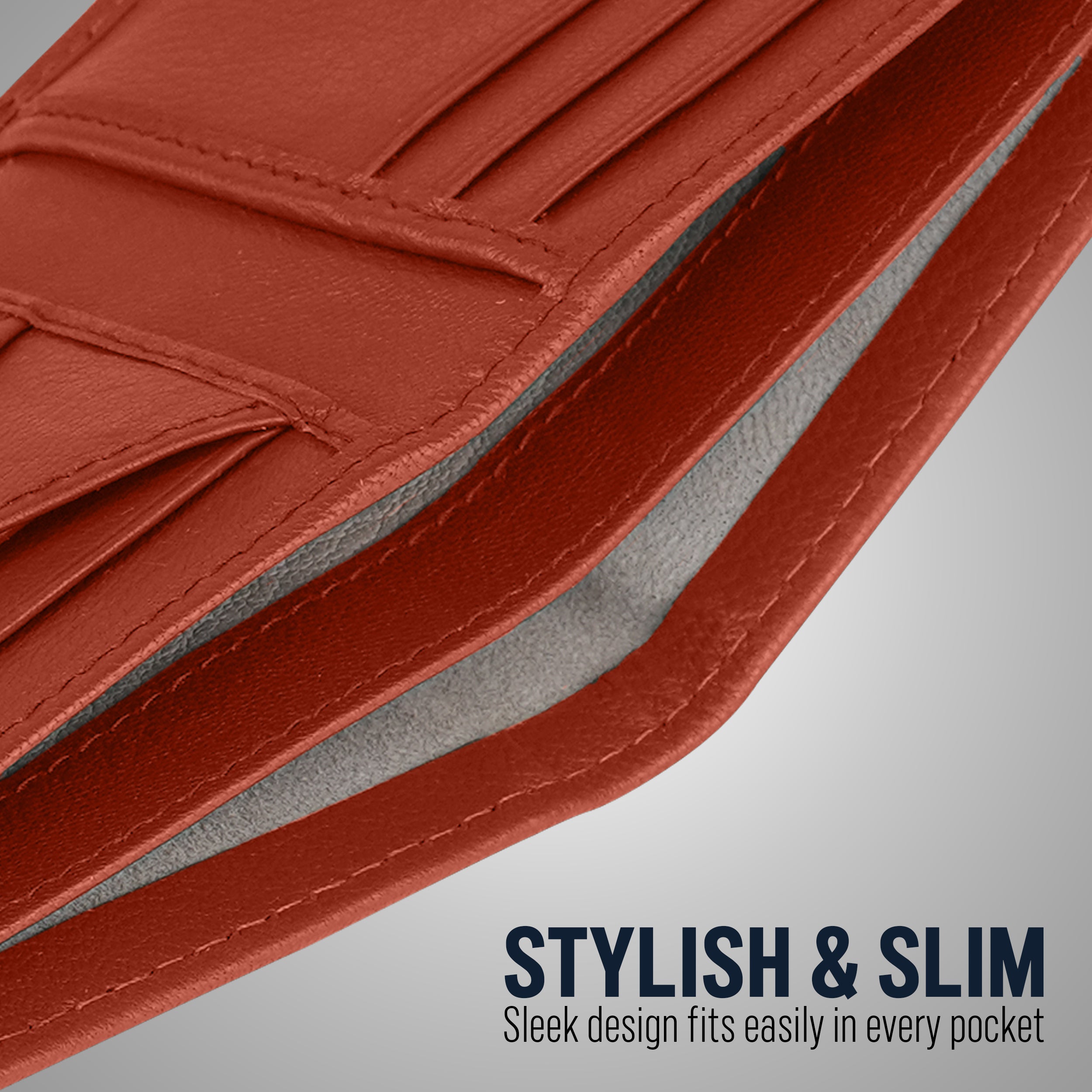 Carry Mate Genuine Leather Wallet For Men - Tan
