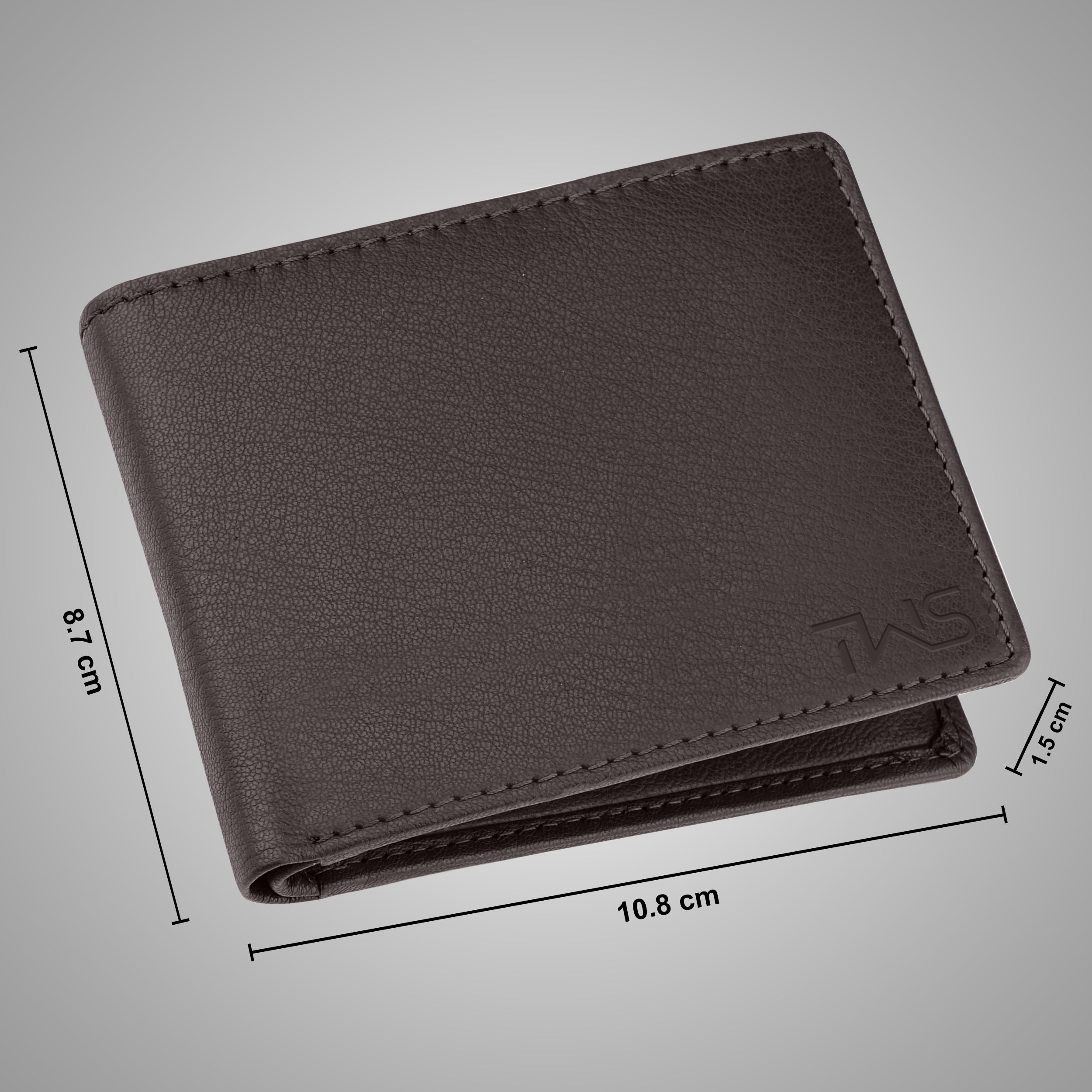 Carry Mate Genuine Leather Wallet For Men - Brown