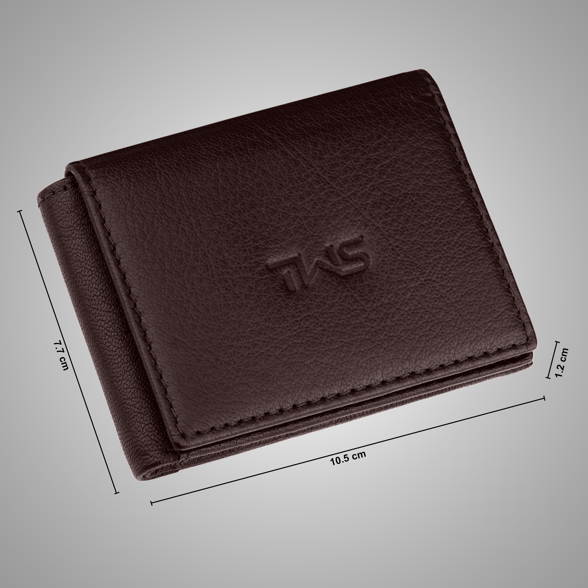 Fold Craft Genuine Leather Wallet For Men - Brown