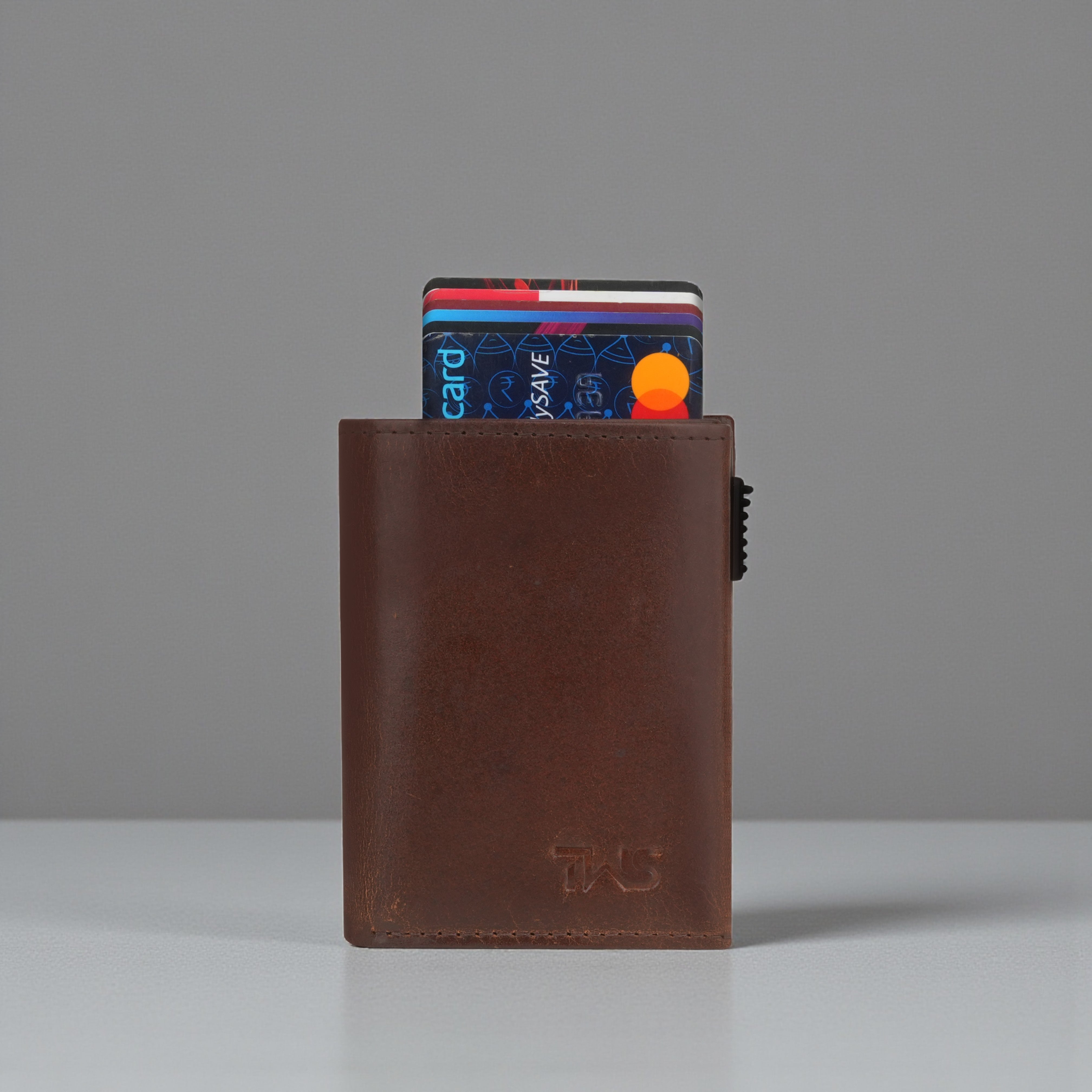 Defender 2.0 RFID Protected Cardholder Wallet - Brown