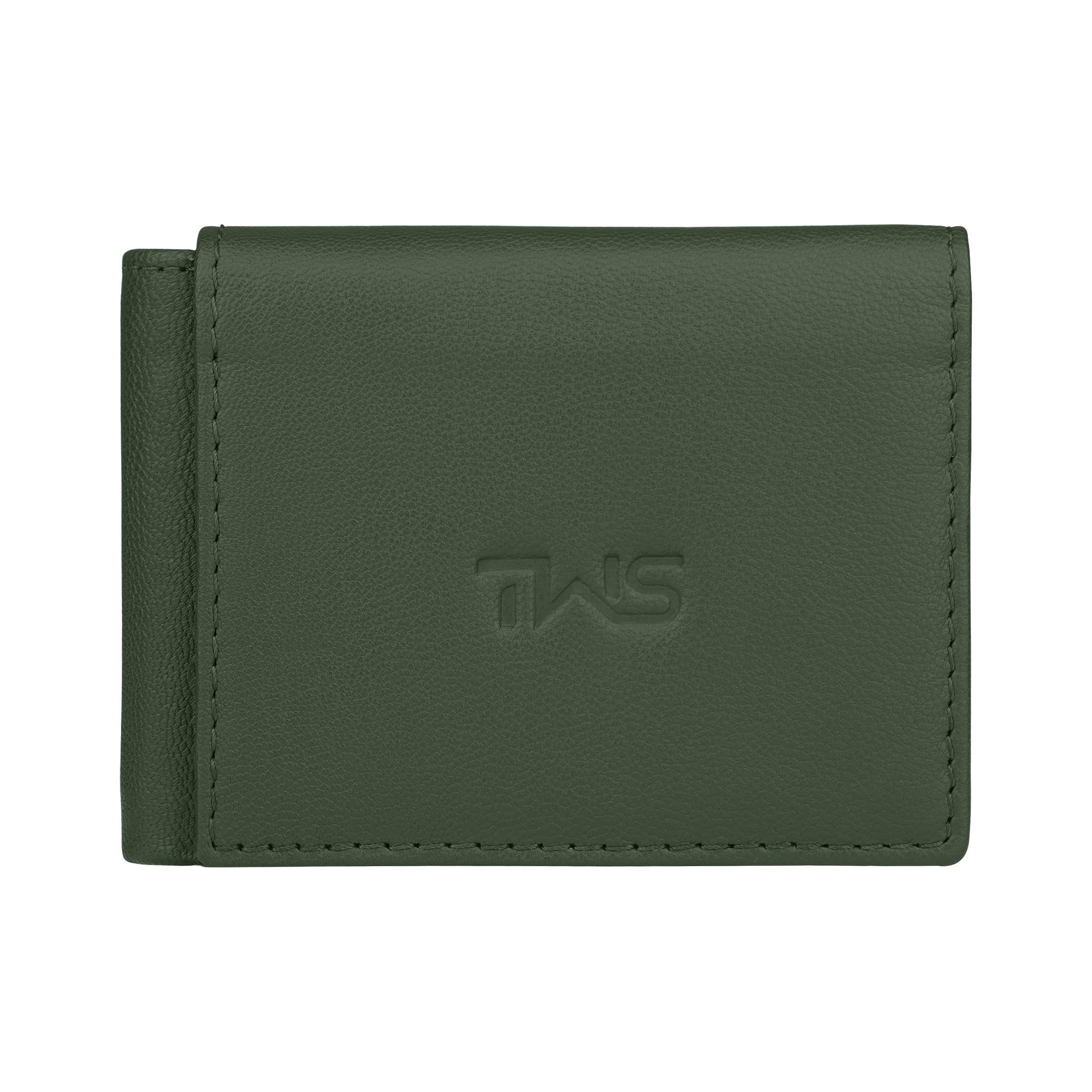 Fold Craft Genuine Leather Wallet For Men - Green
