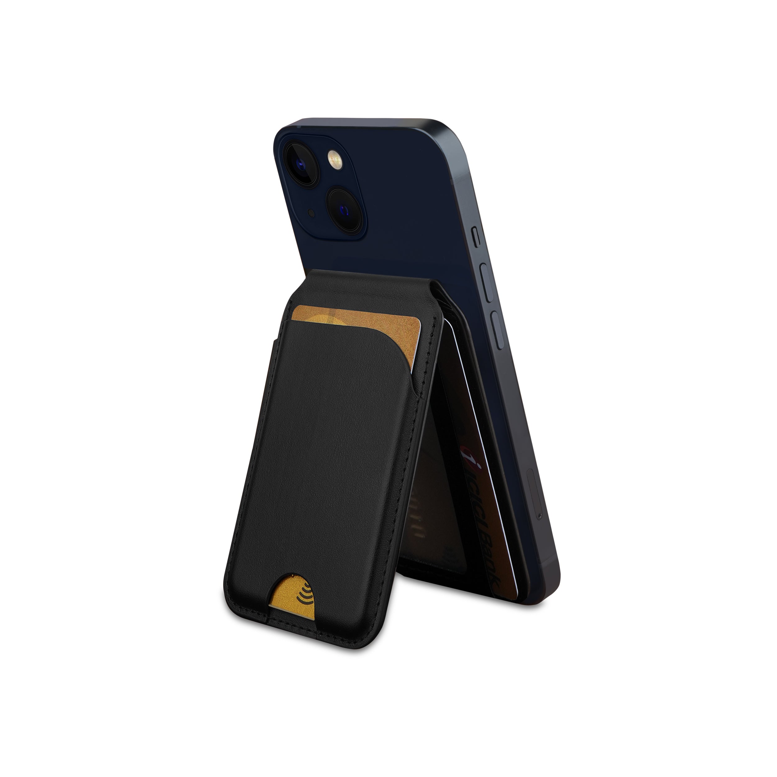 MagSnap Secure Leather Cardholder