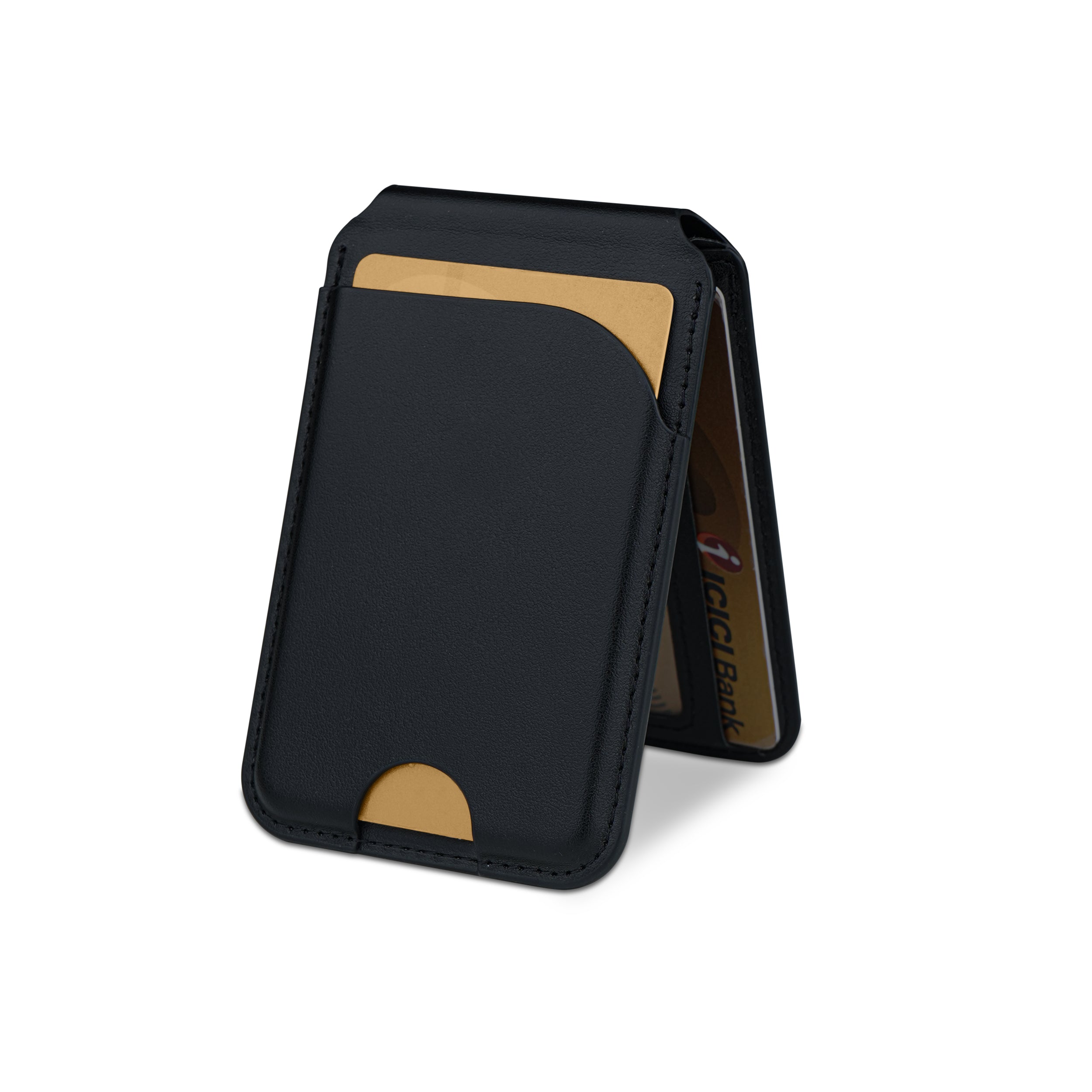 MagSnap Secure Leather Cardholder