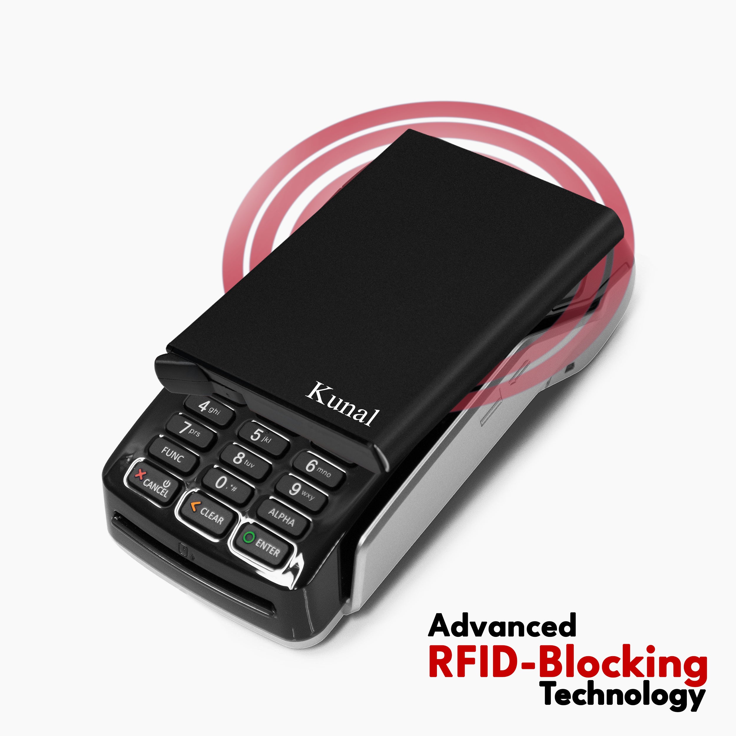 Eminent Trio Personalized Cardholder Keychain & Pen Gift Set