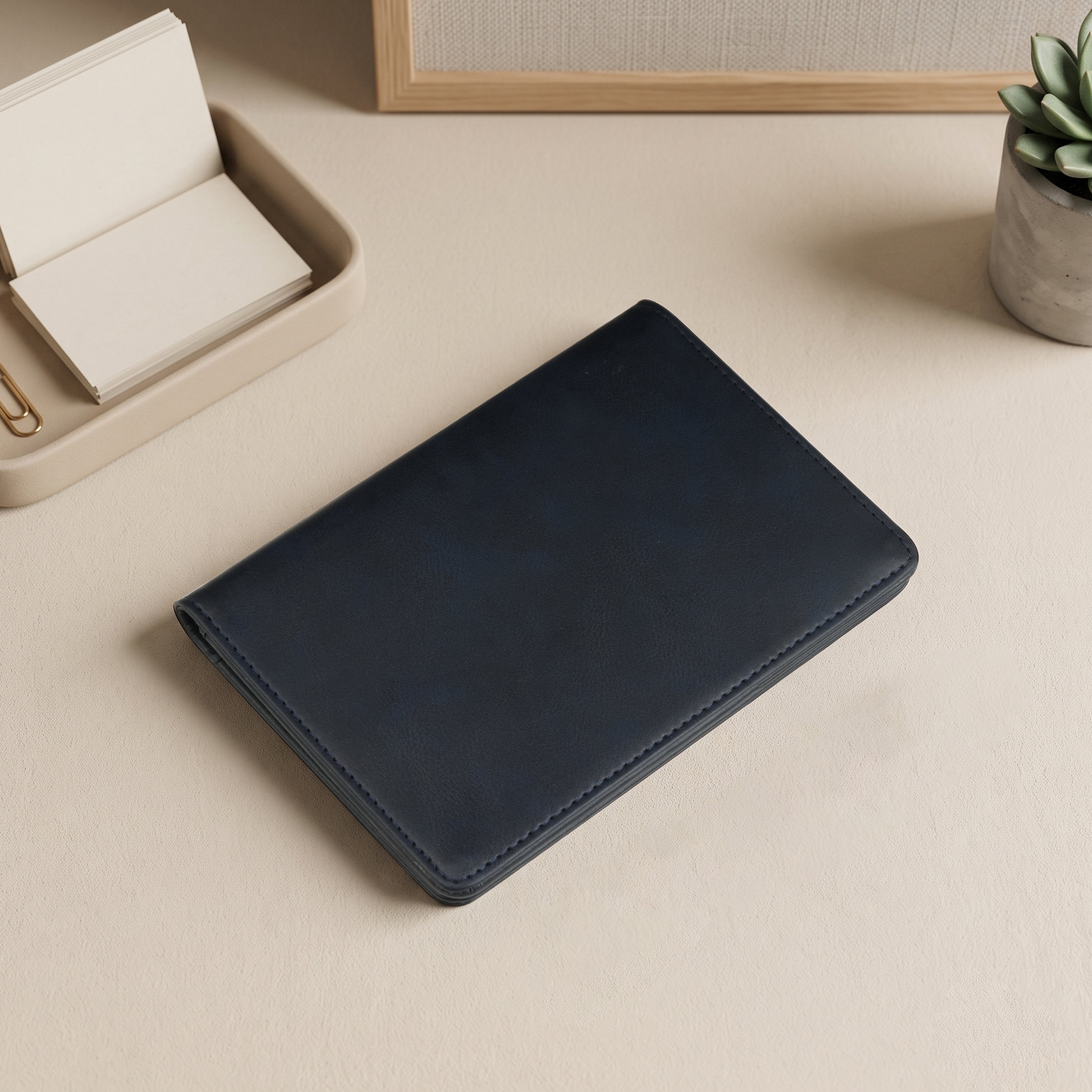 Horizon AirTag Passport Cover - Blue