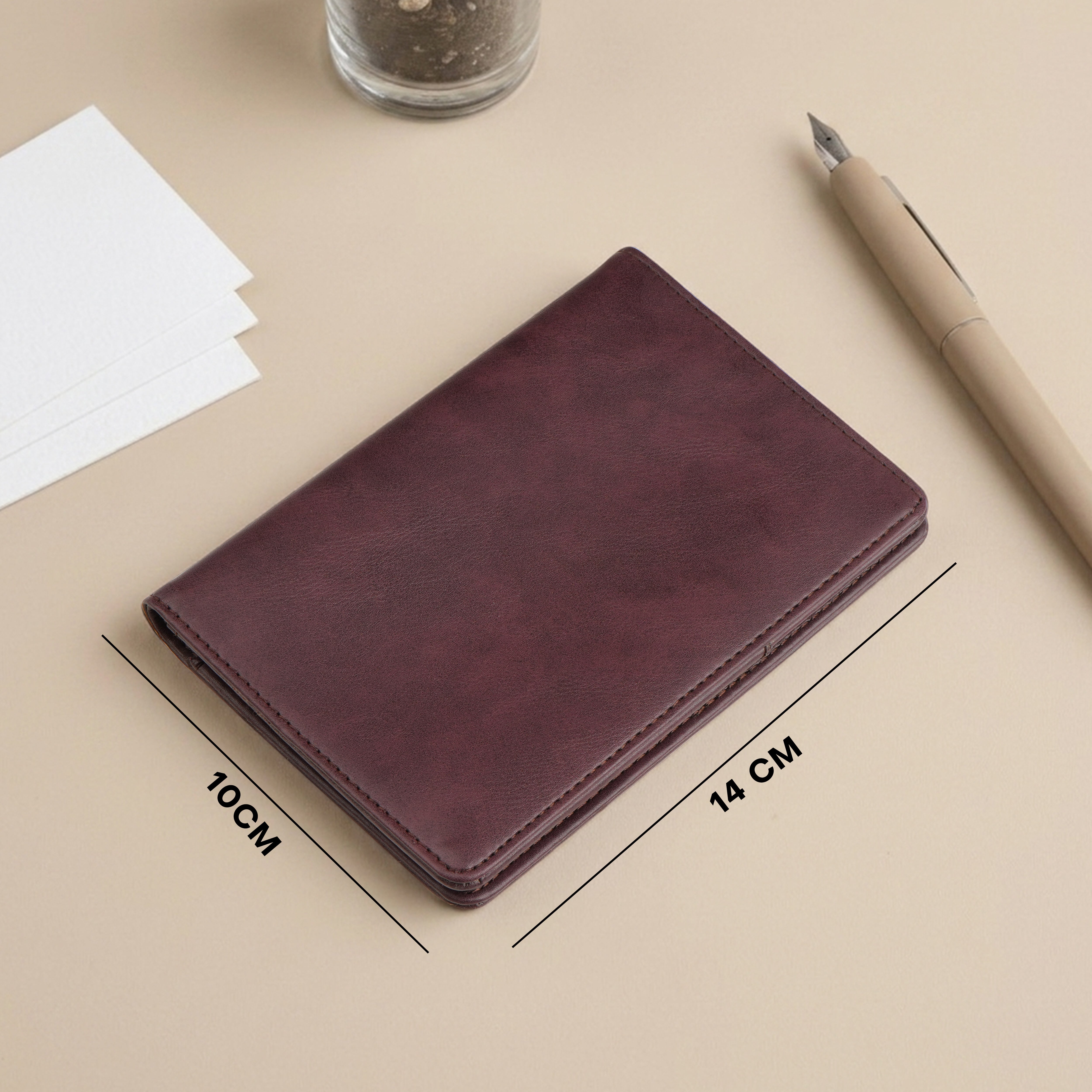 Horizon Travel Passport Holder - Wine