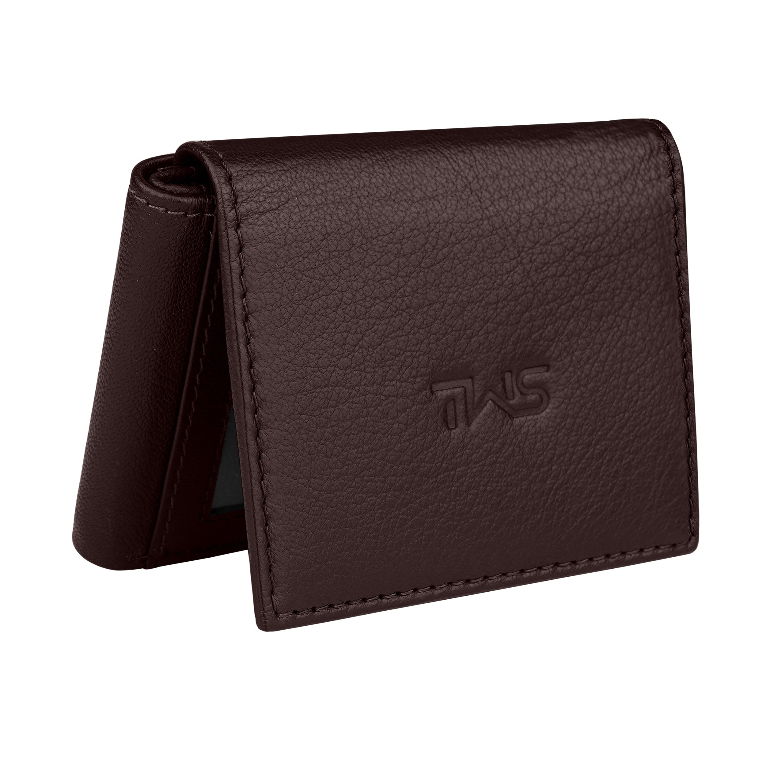 Fold Craft Genuine Leather Wallet For Men - Brown
