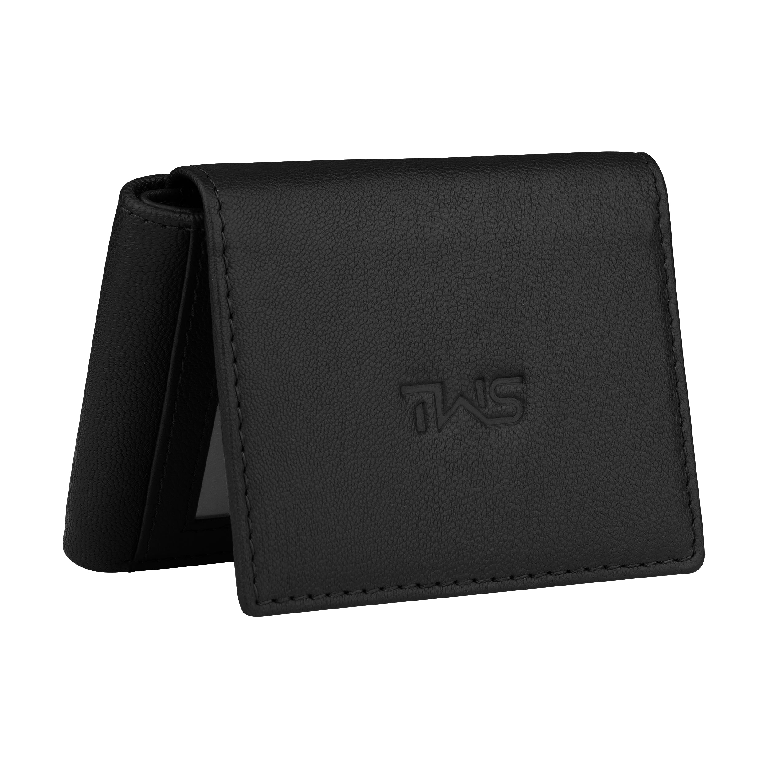 Fold Craft Genuine Leather Wallet For Men - Black