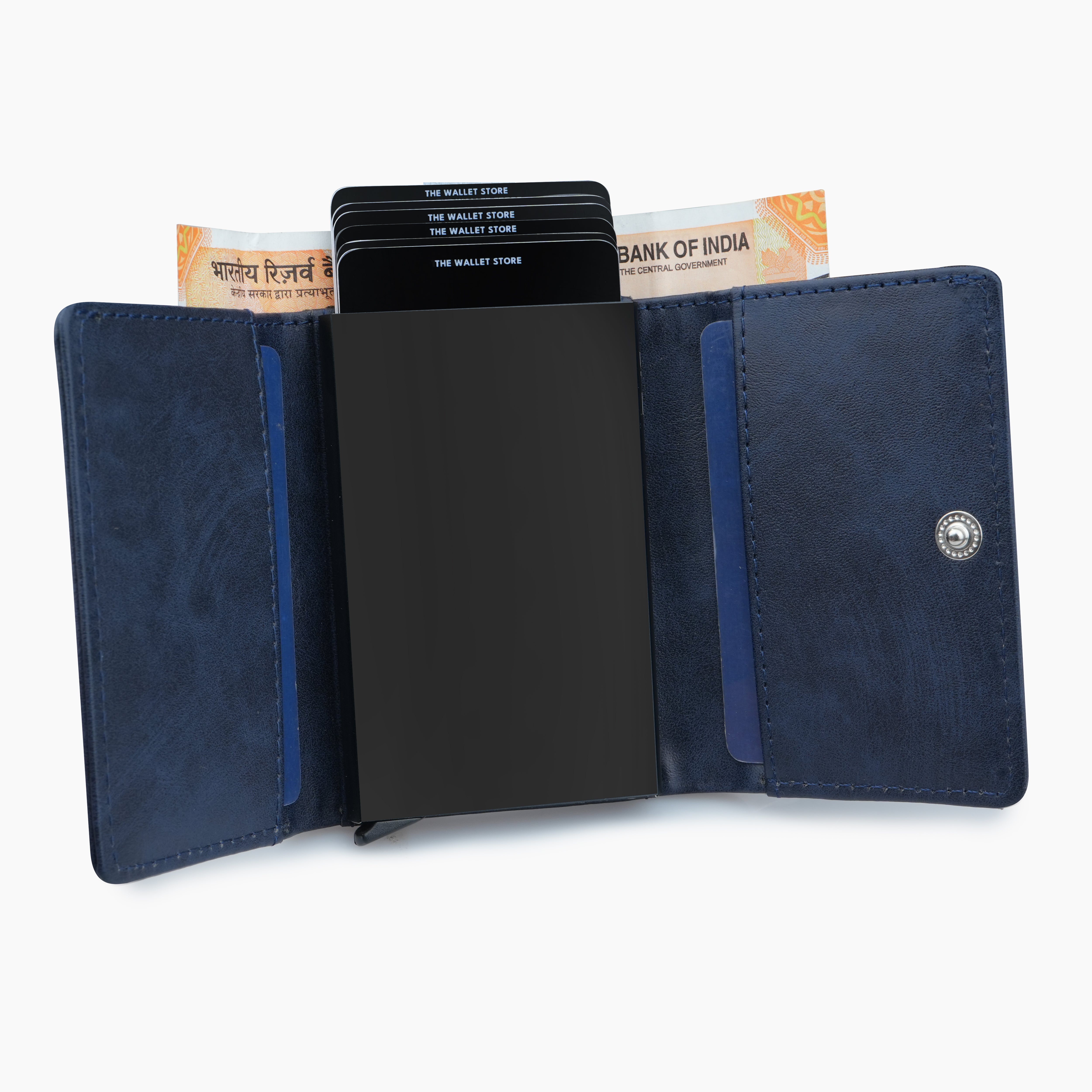 Maverick RFID Protected Wallet Cardholder - Blue
