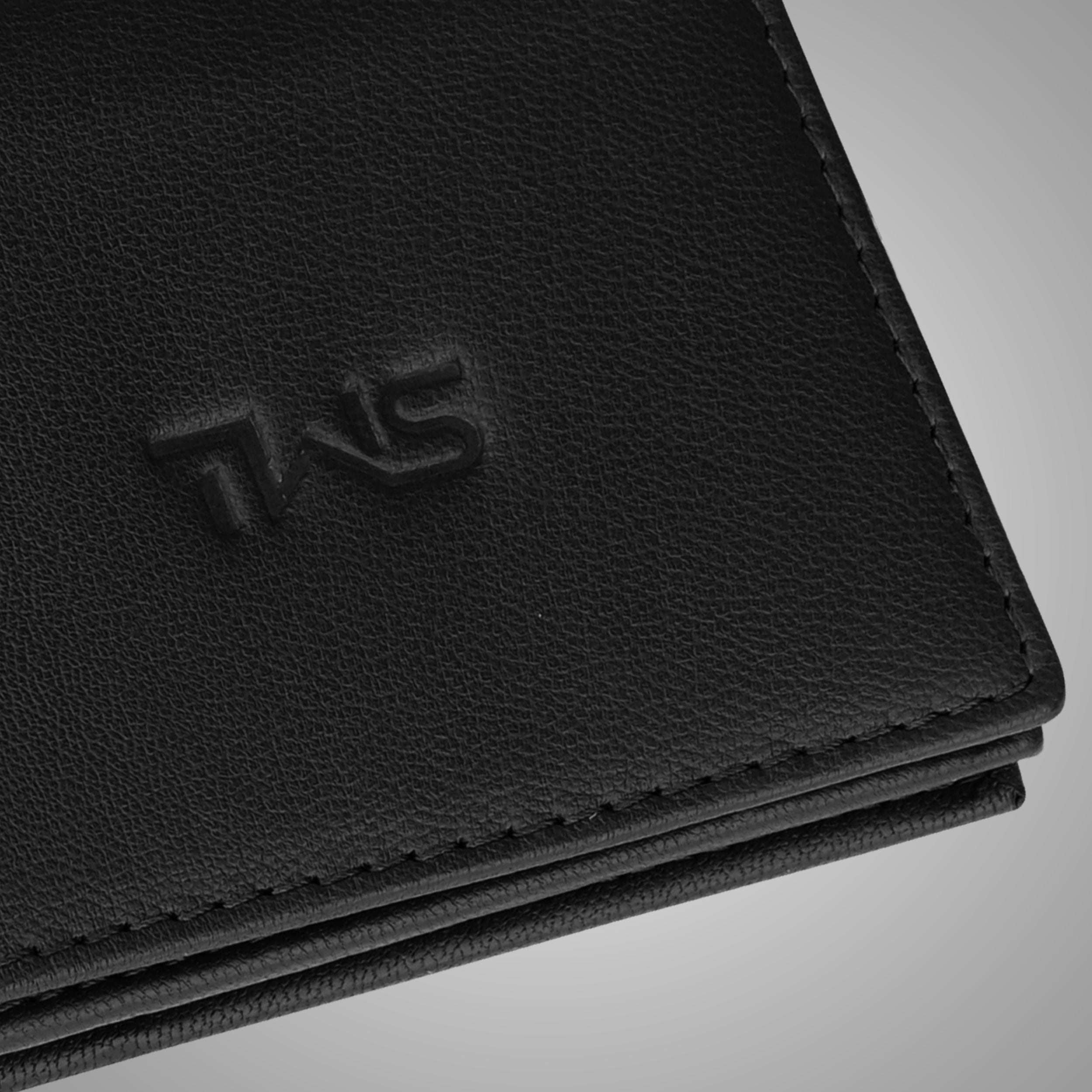 Fold Craft Genuine Leather Wallet For Men - Black