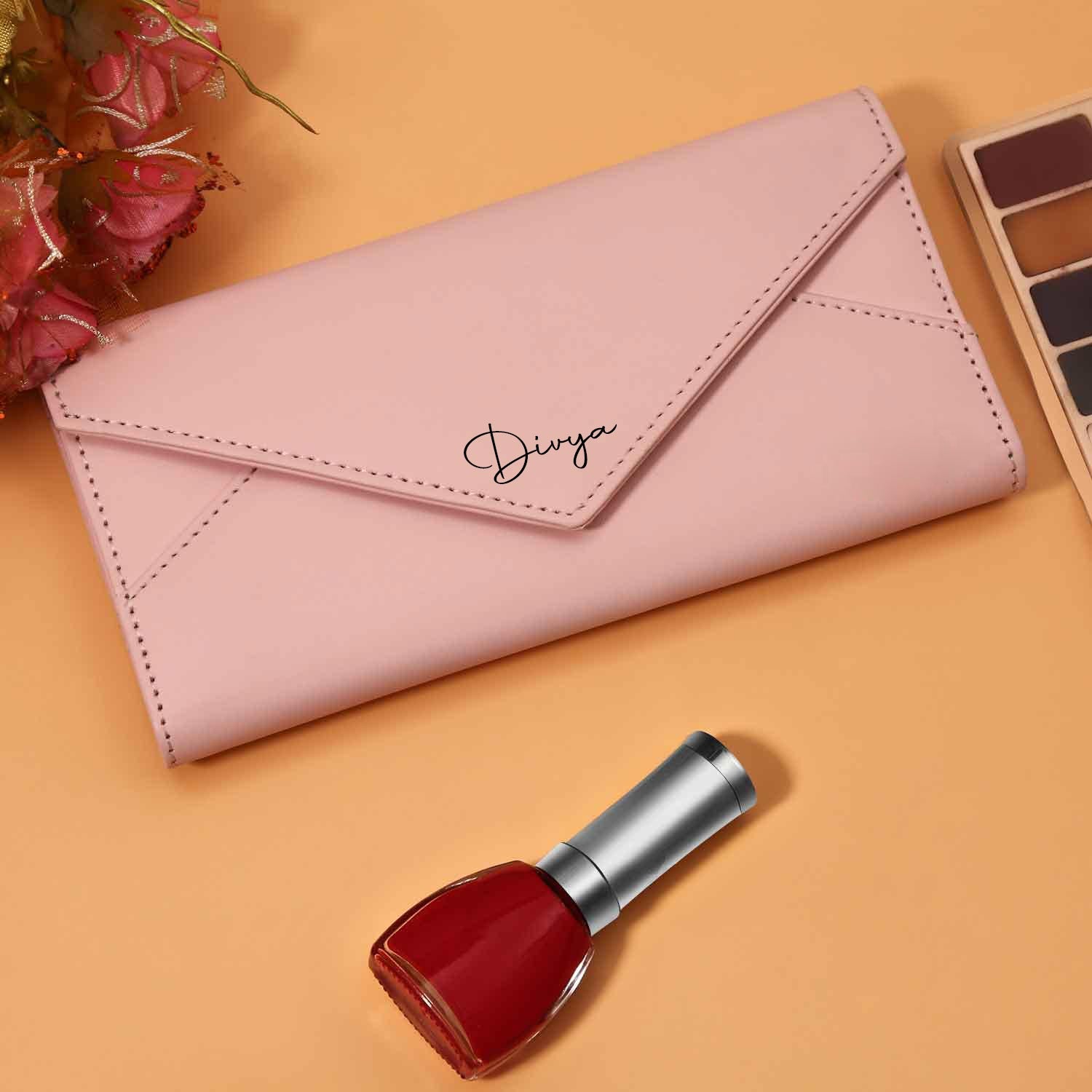 FELLOW CLUTCH & WATCH COMBO PINK