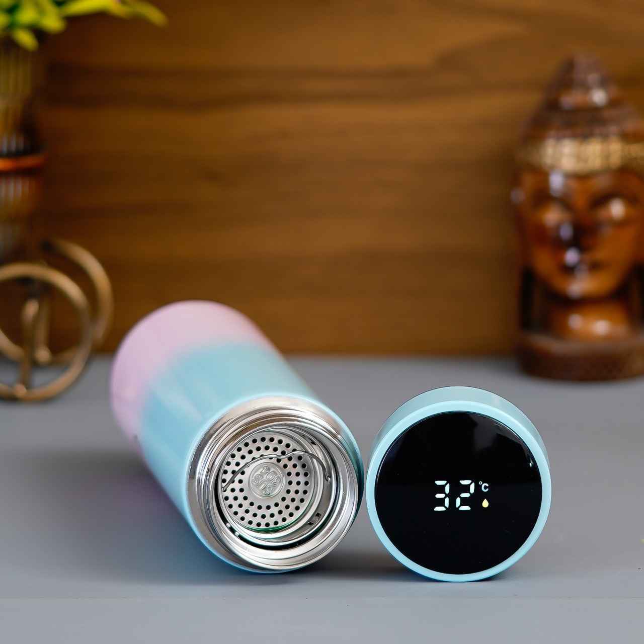 Personalized Multicolor Smart Temperature Water Bottle