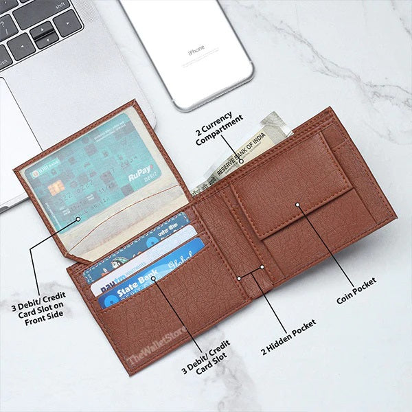 Premium Quality Men's Wallet & Pen Combo