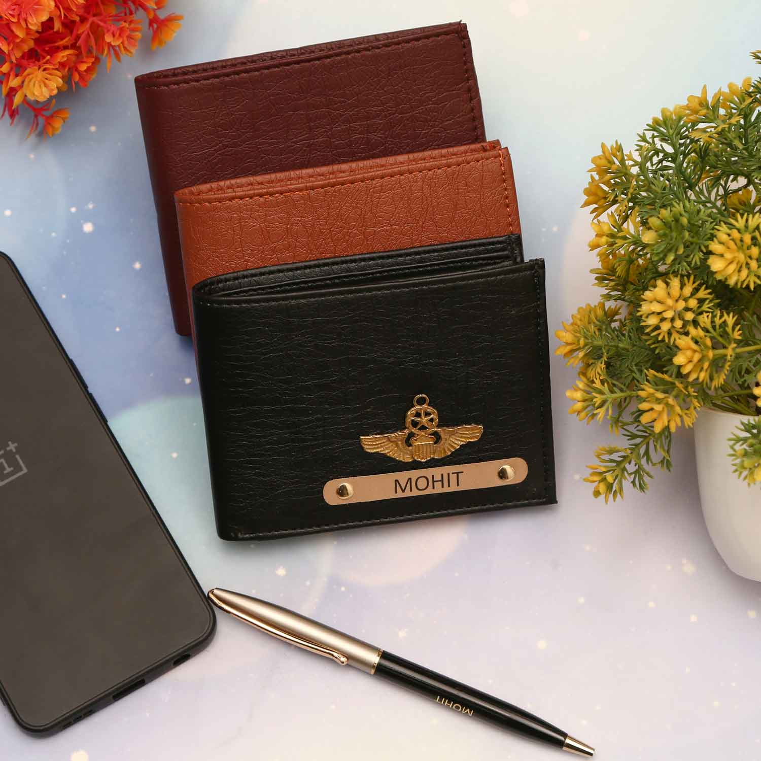 Premium Quality Men's Wallet & Pen Combo