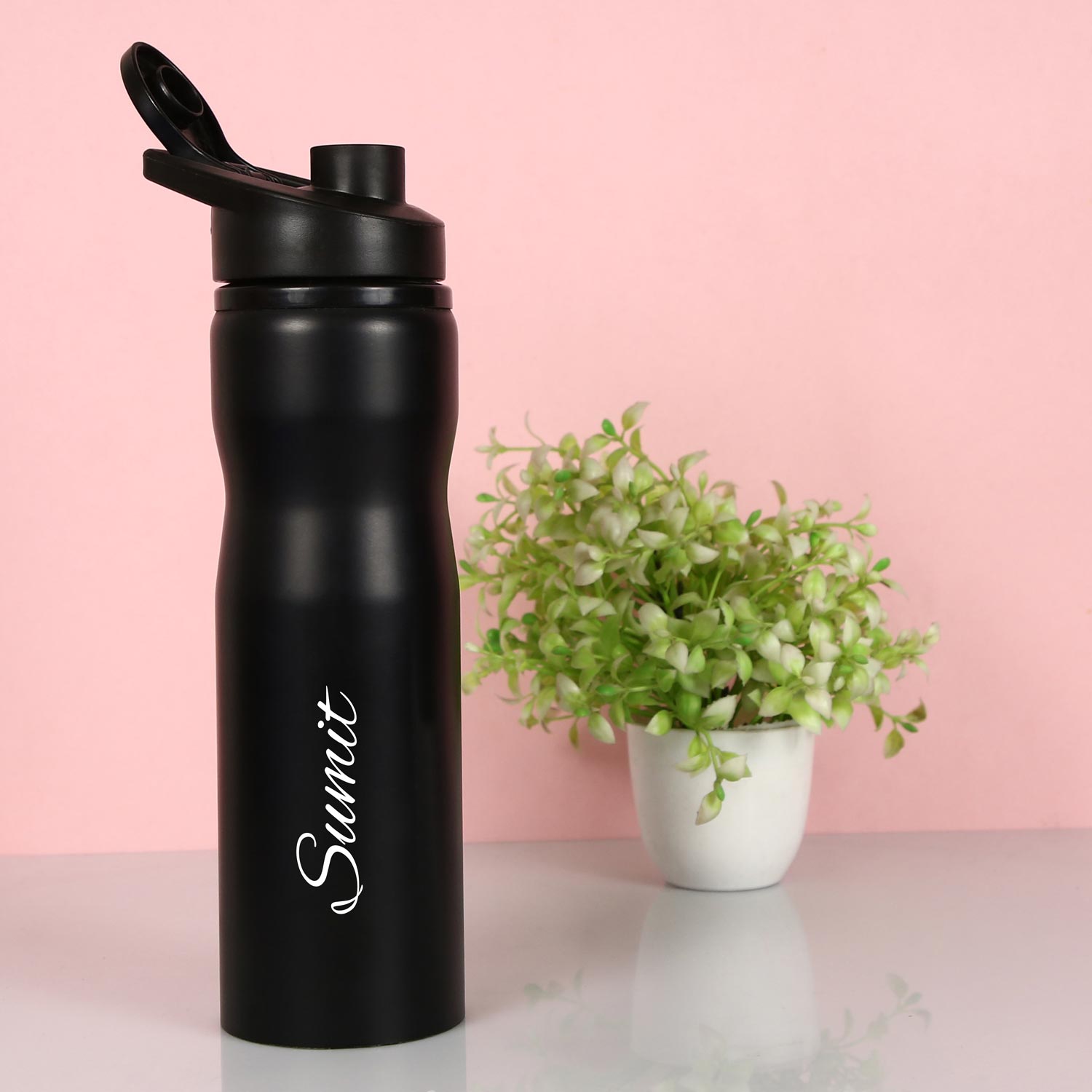 Personalized Stainless Steel Sipper Bottle 750ML