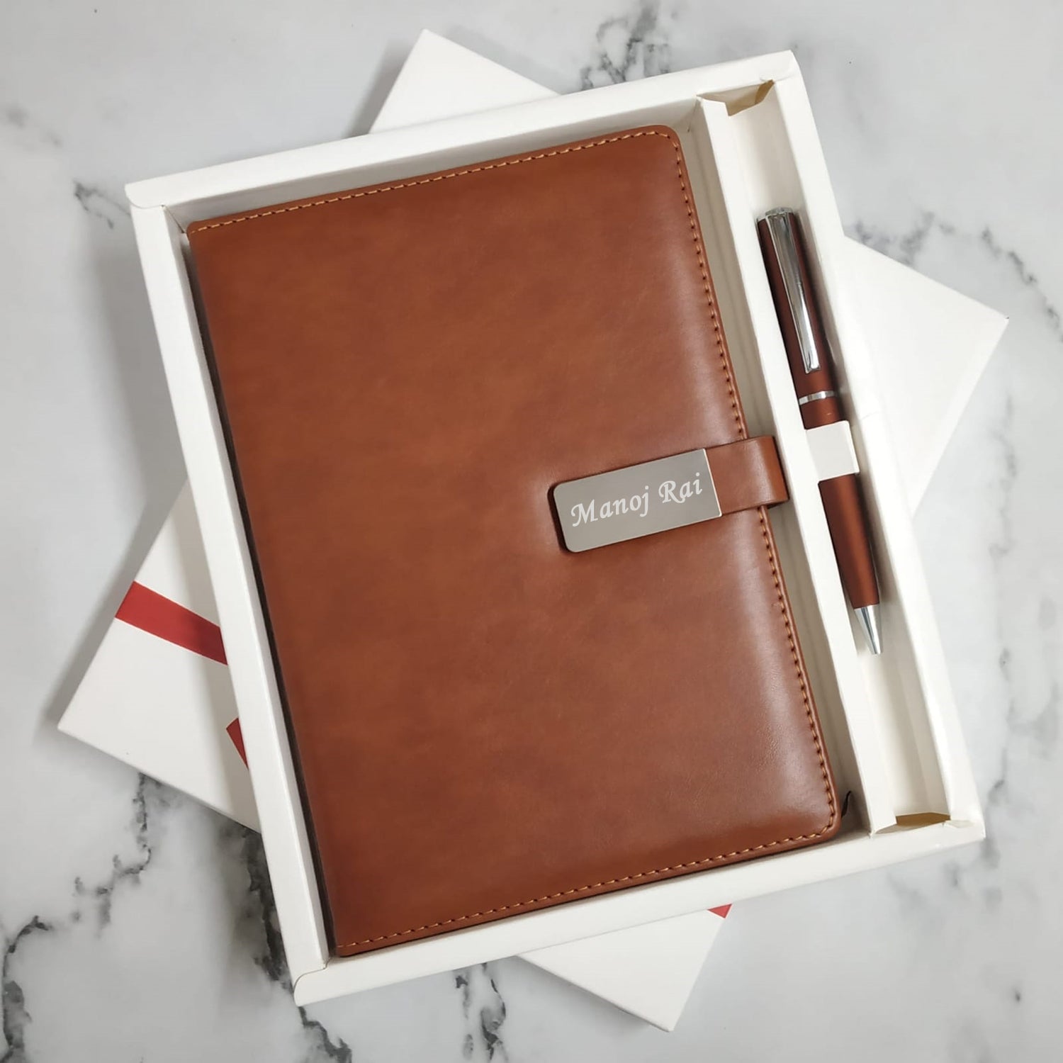 Personalized Diary & Pen Combo With Name